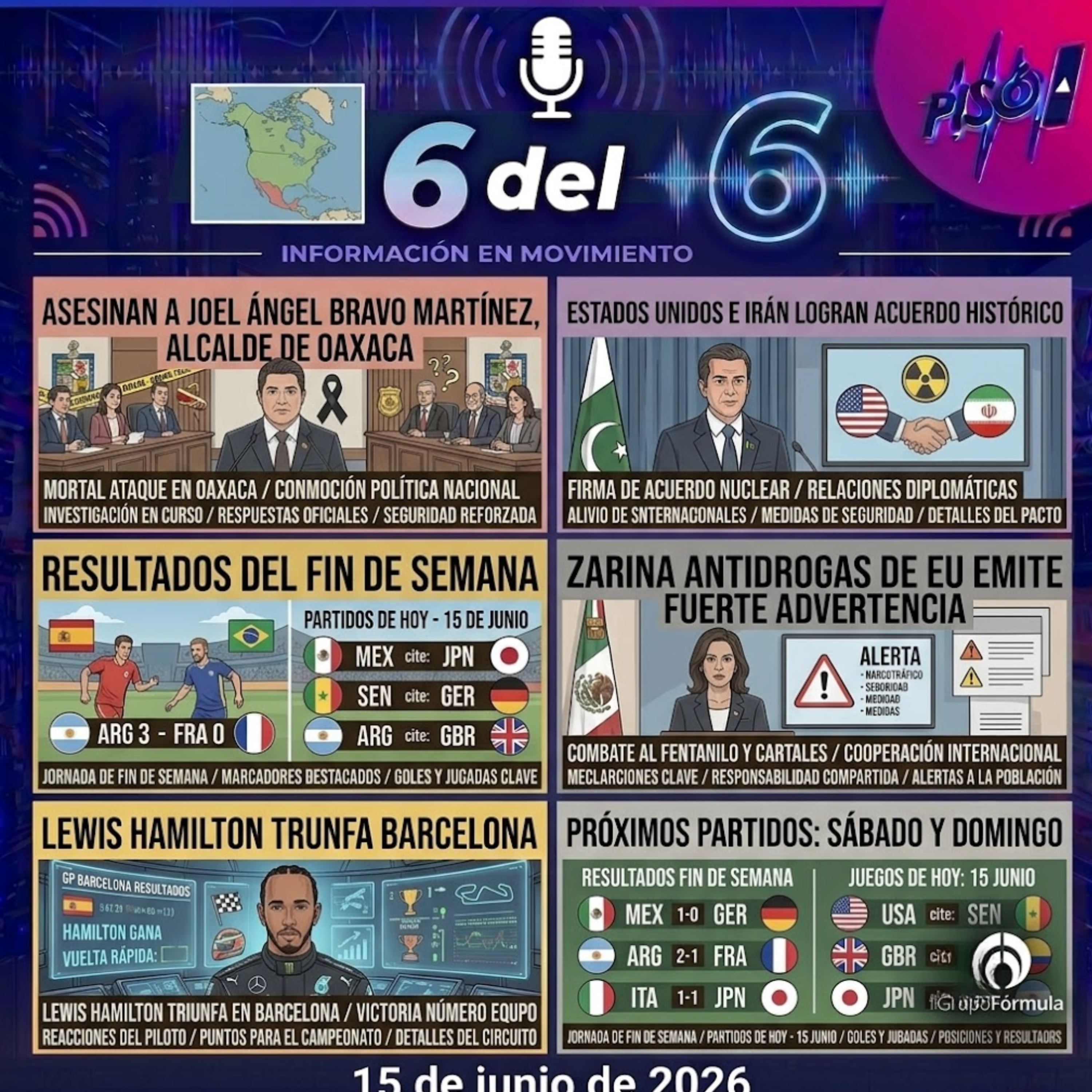 15 de junio de 2026 | Milagro Mundialista: EU e Irán llegan a un acuerdo episode artwork