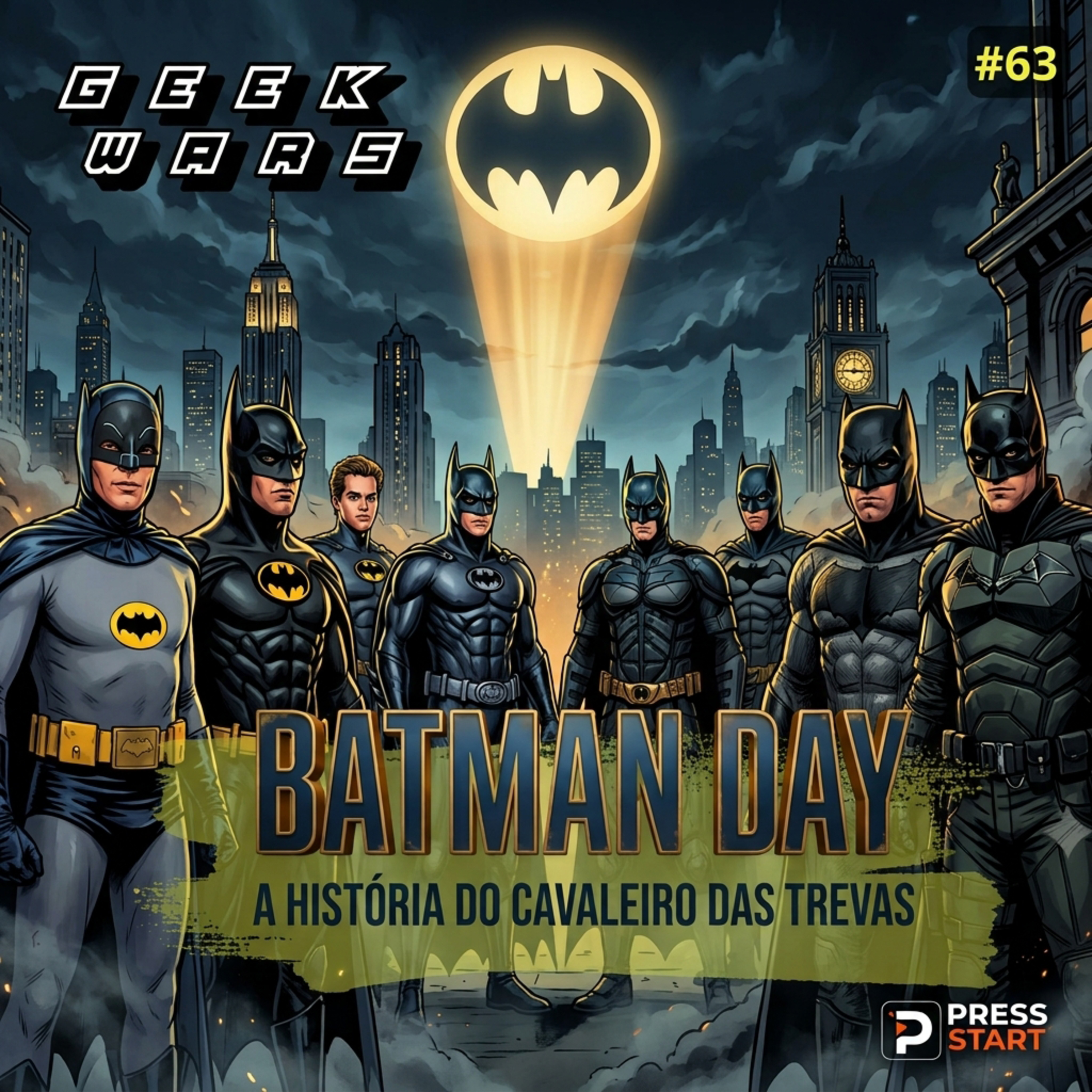 Batman Day | Geek wars #63 episode artwork