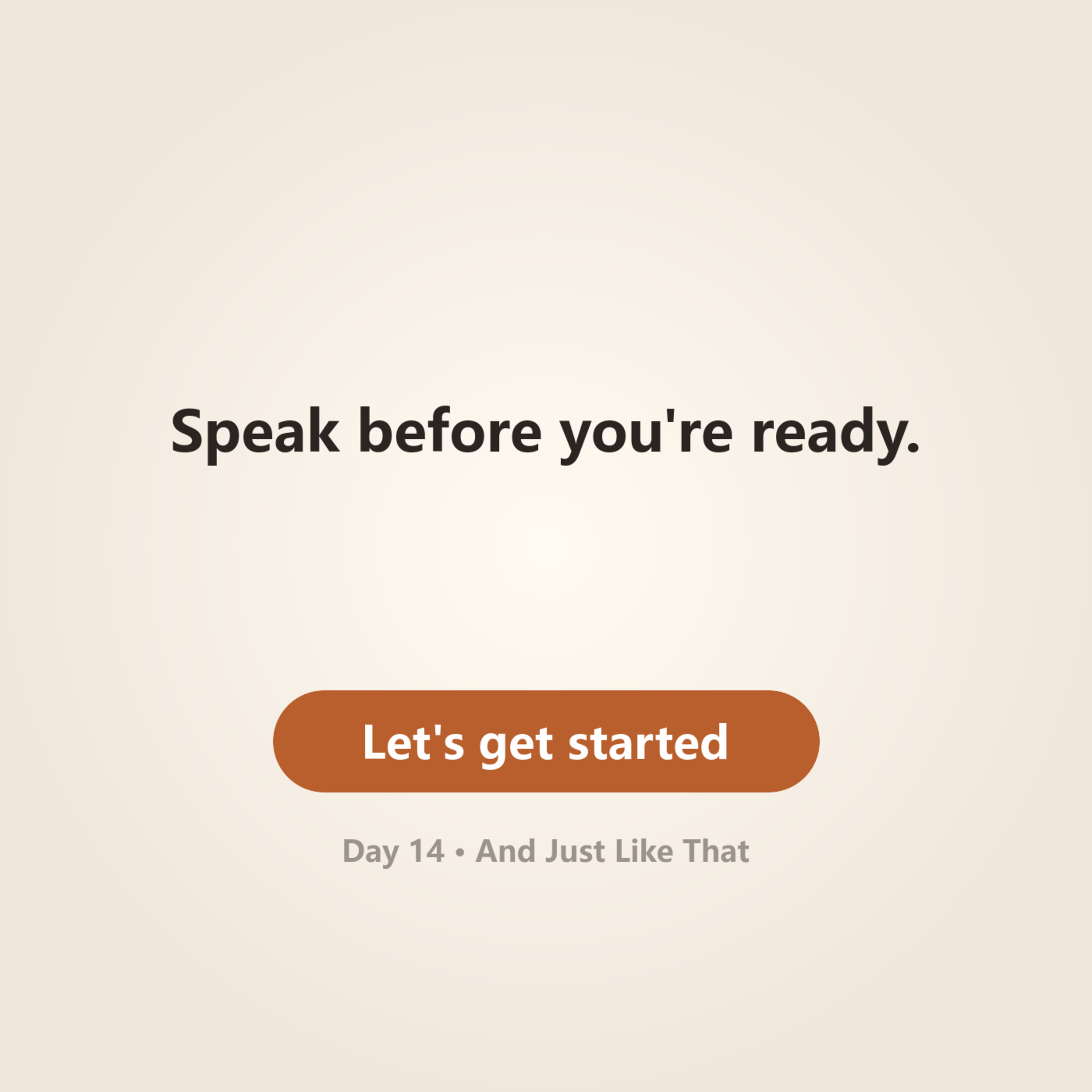 Day 14 · And Just Like That episode artwork