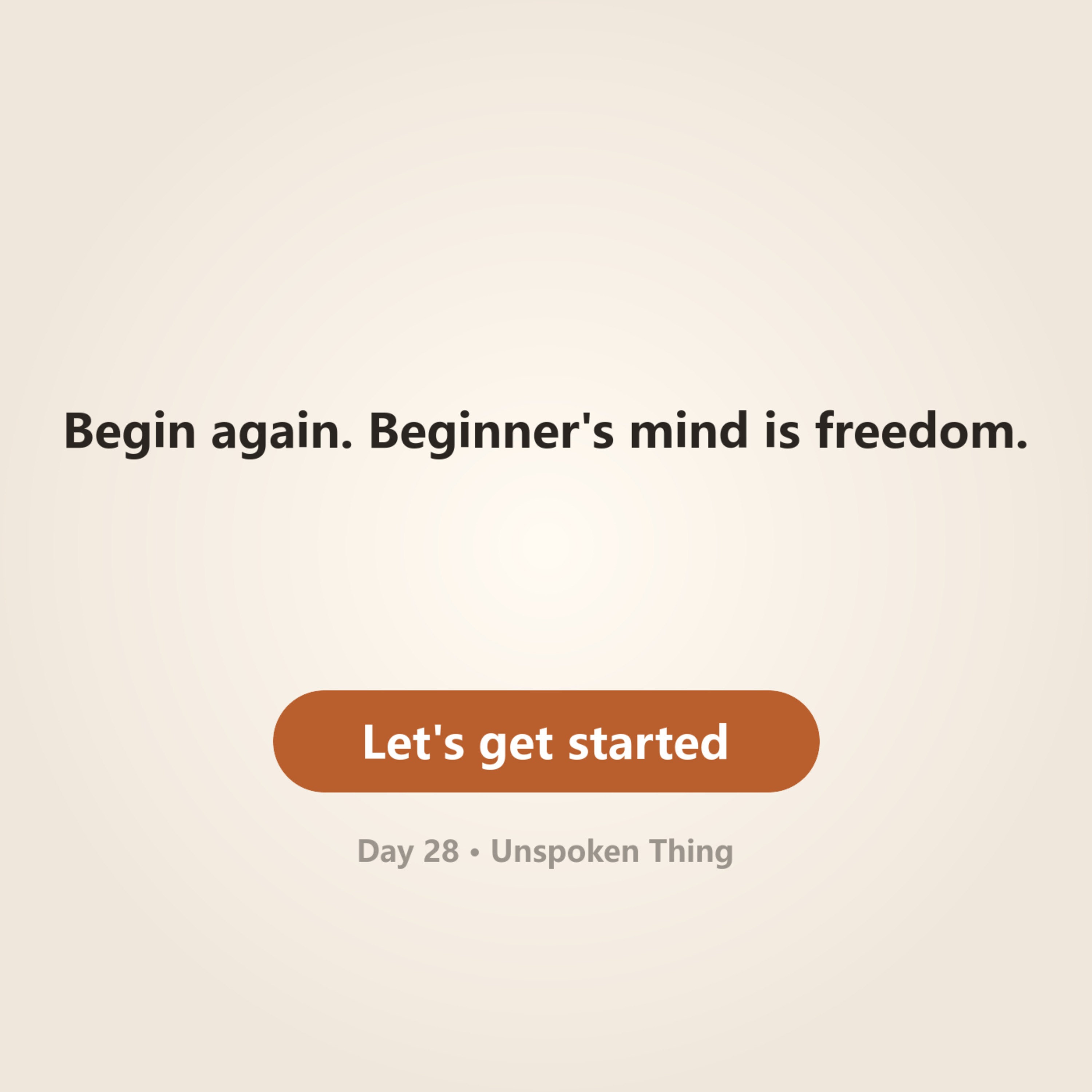 Day 28 · Unspoken Thing episode artwork