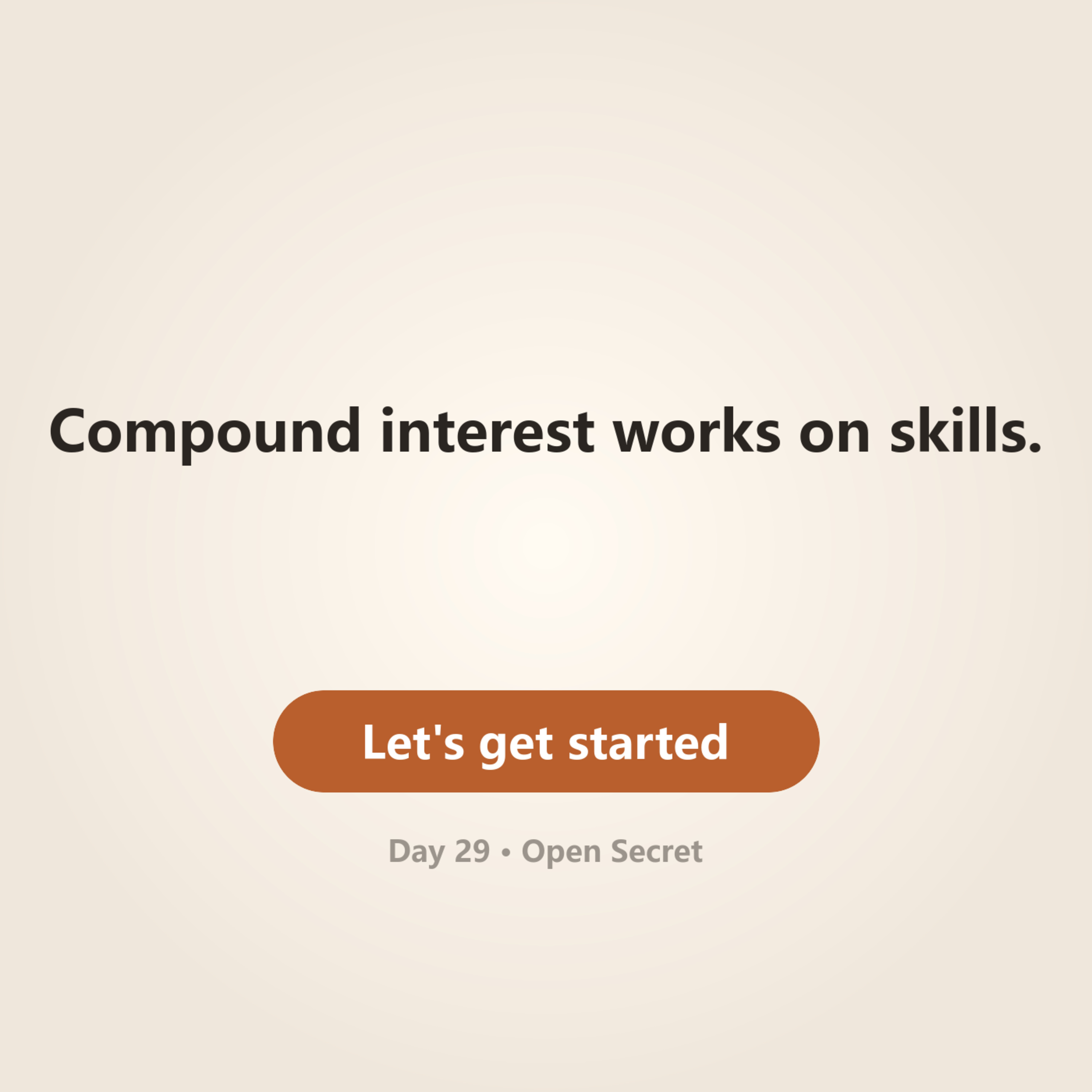 Day 29 · Open Secret episode artwork