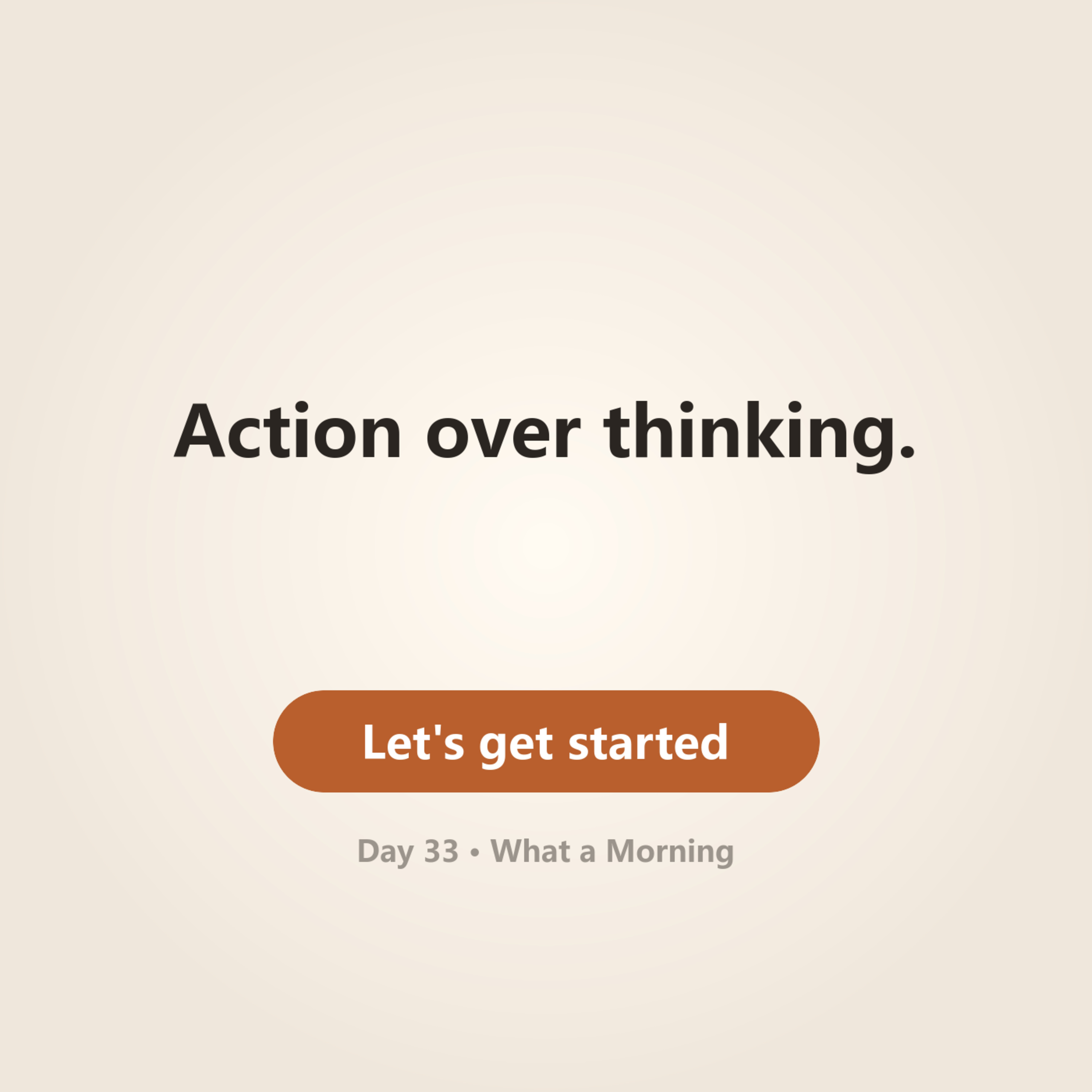 Day 33 · What a Morning episode artwork