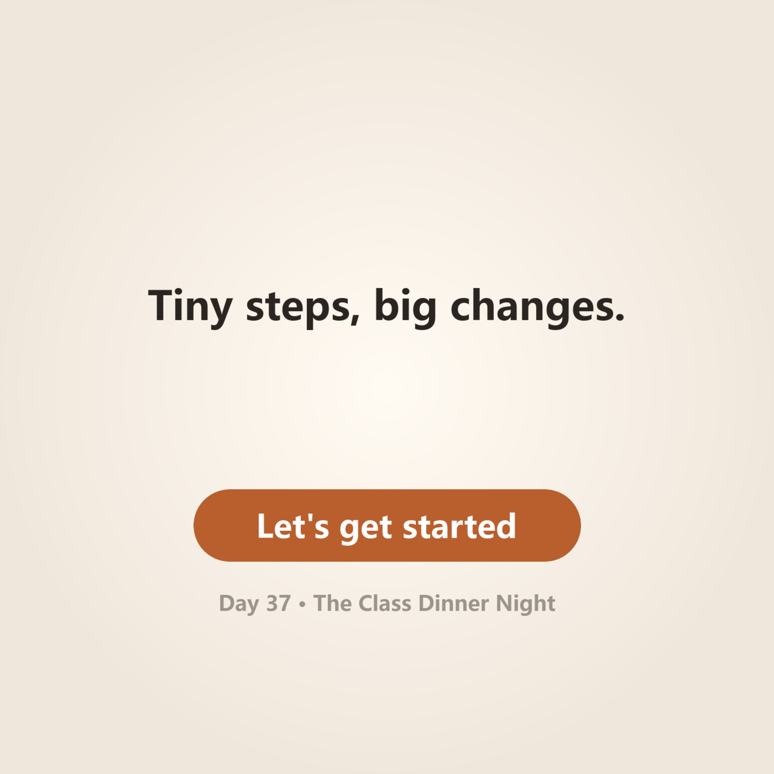 Day 37 · The Class Dinner Night episode artwork
