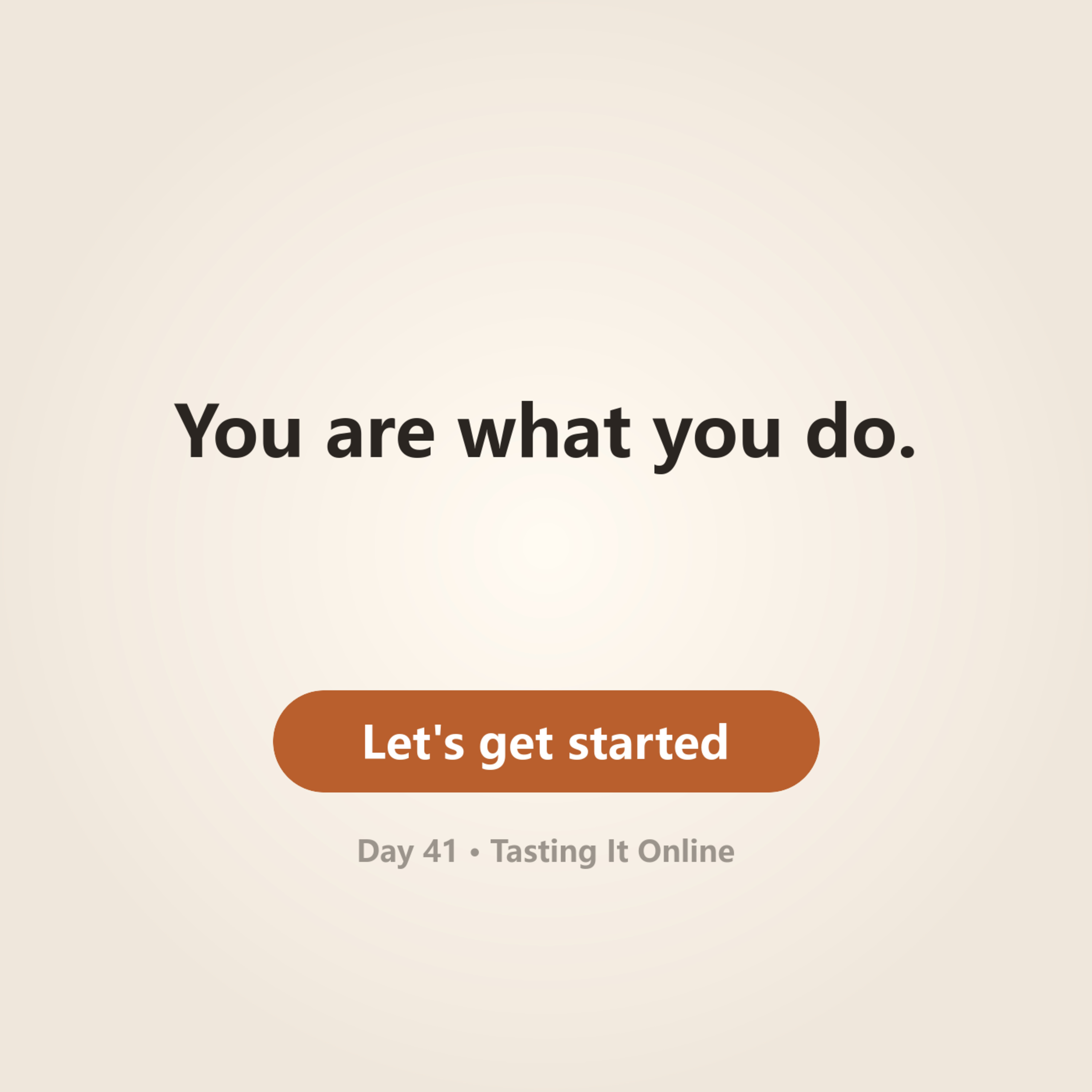 Day 41 · Tasting It Online episode artwork