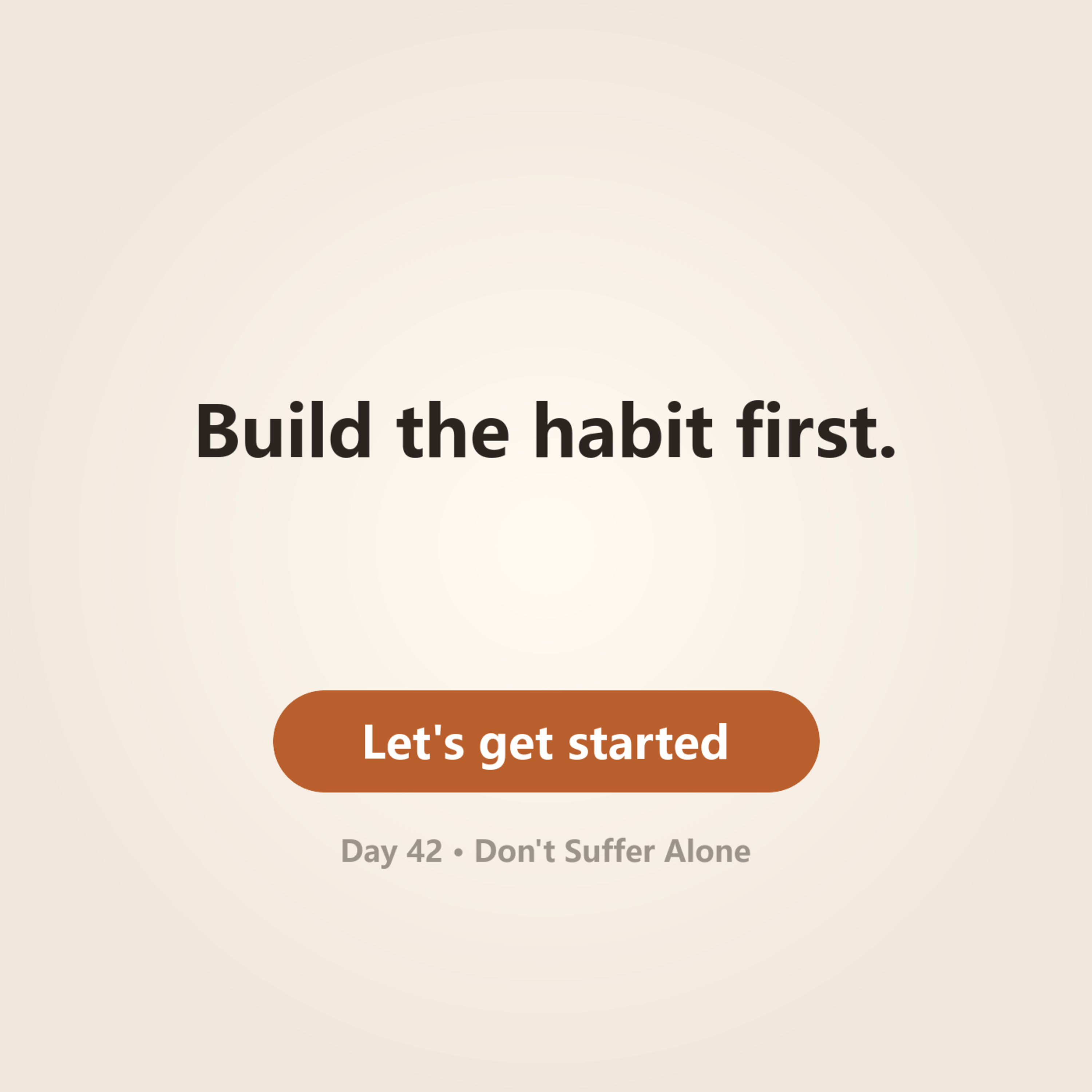 Day 42 · Don't Suffer Alone episode artwork