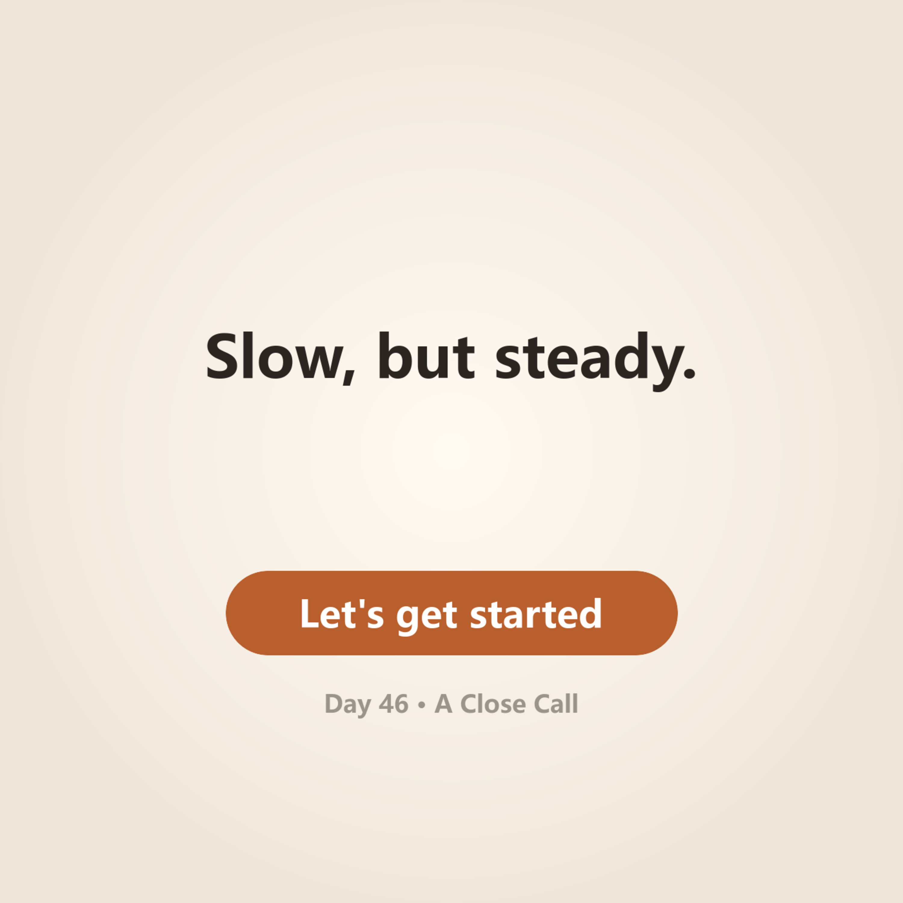 Day 46 · A Close Call episode artwork