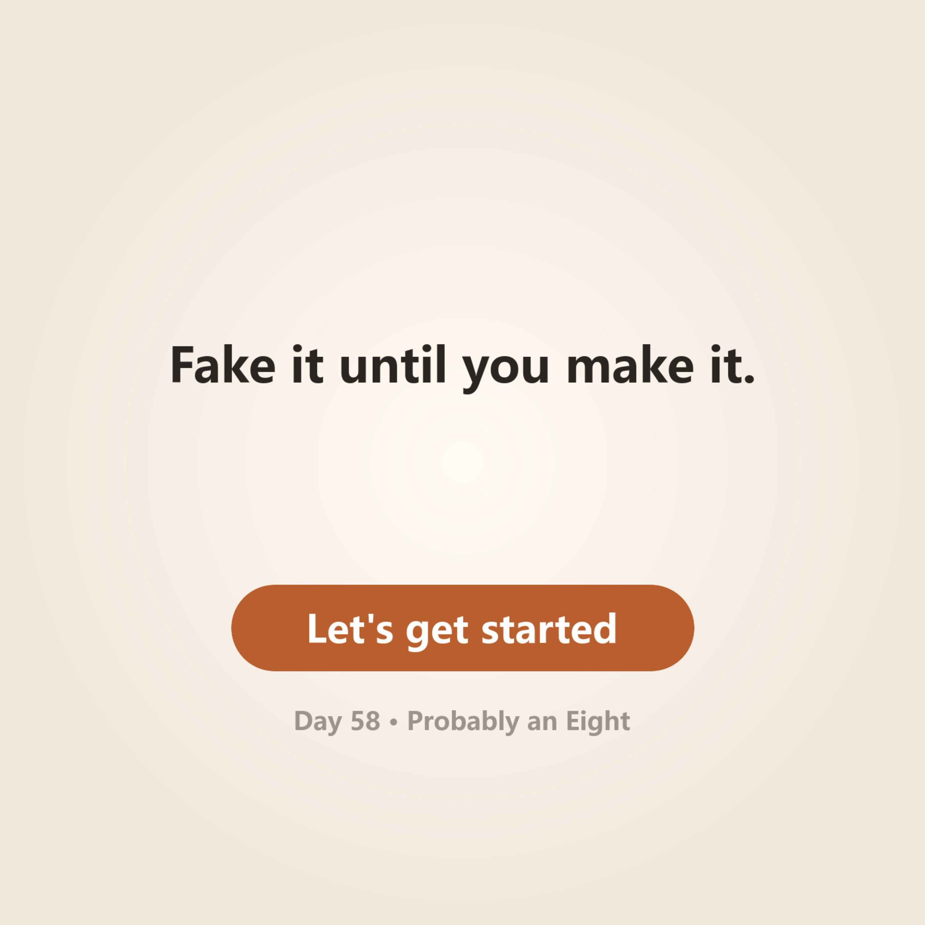 Day 58 · Probably an Eight episode artwork