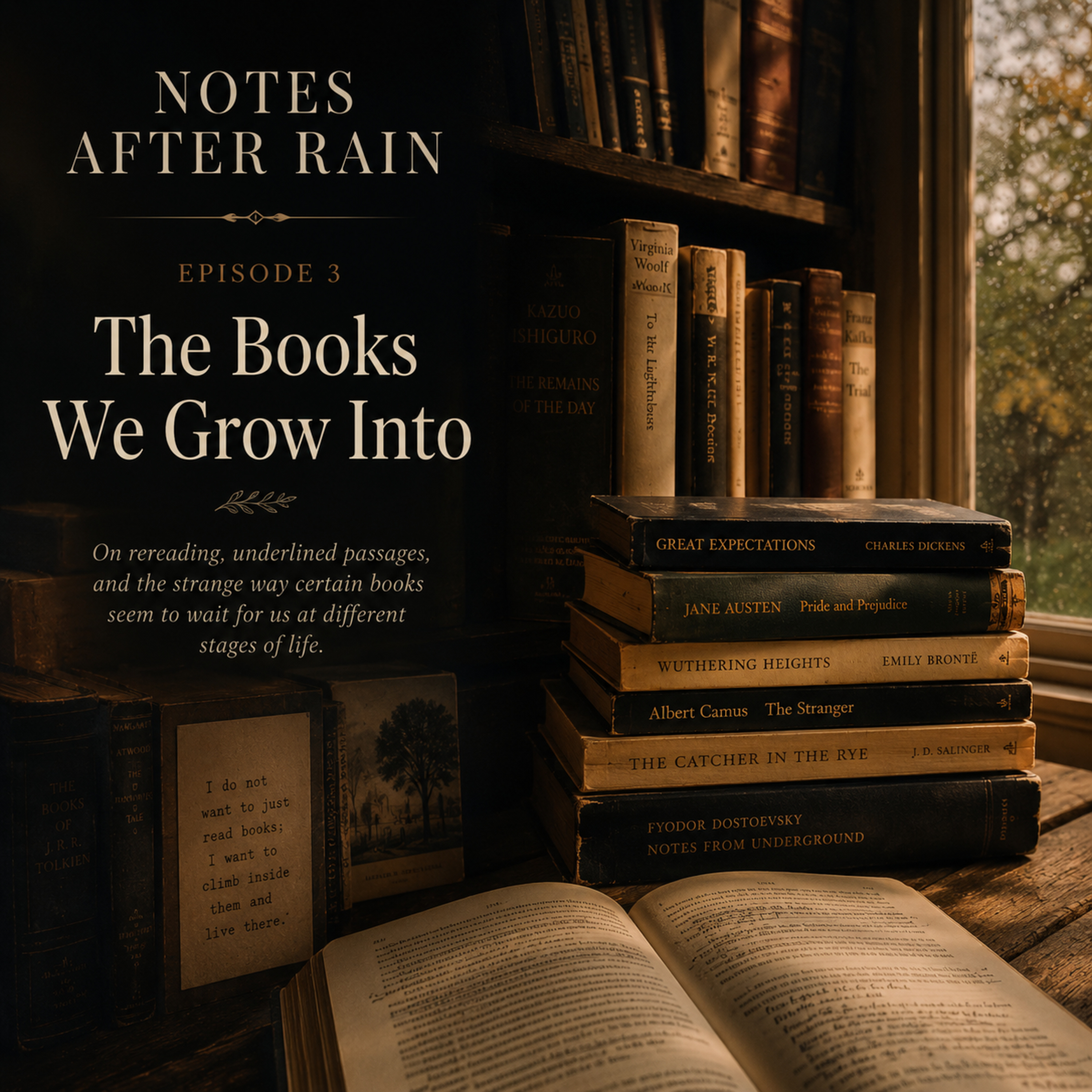 Episode 3: The Books We Grow Into episode artwork