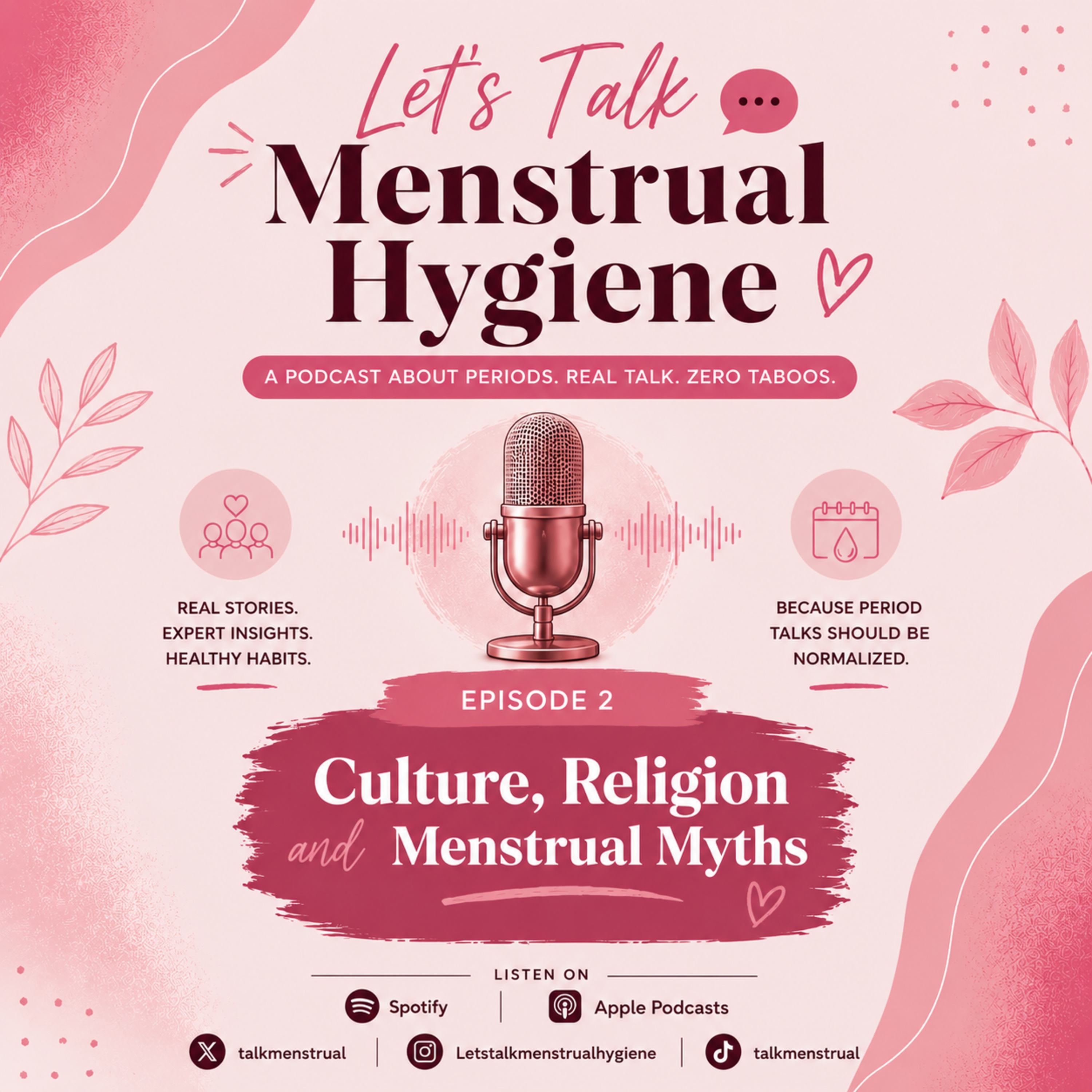 Episode 2: Culture, Religion and Menstrual Myths episode artwork