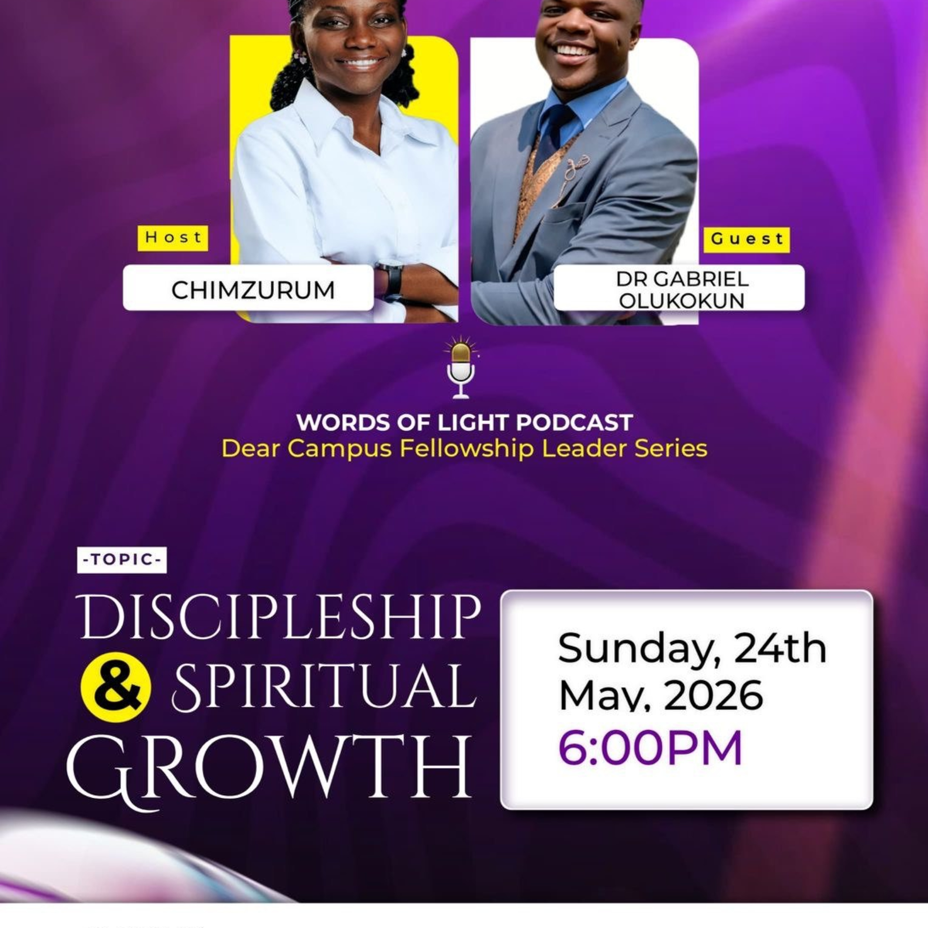 Discipleship and Spiritual Growth with Dr Gabriel Olukokun episode artwork