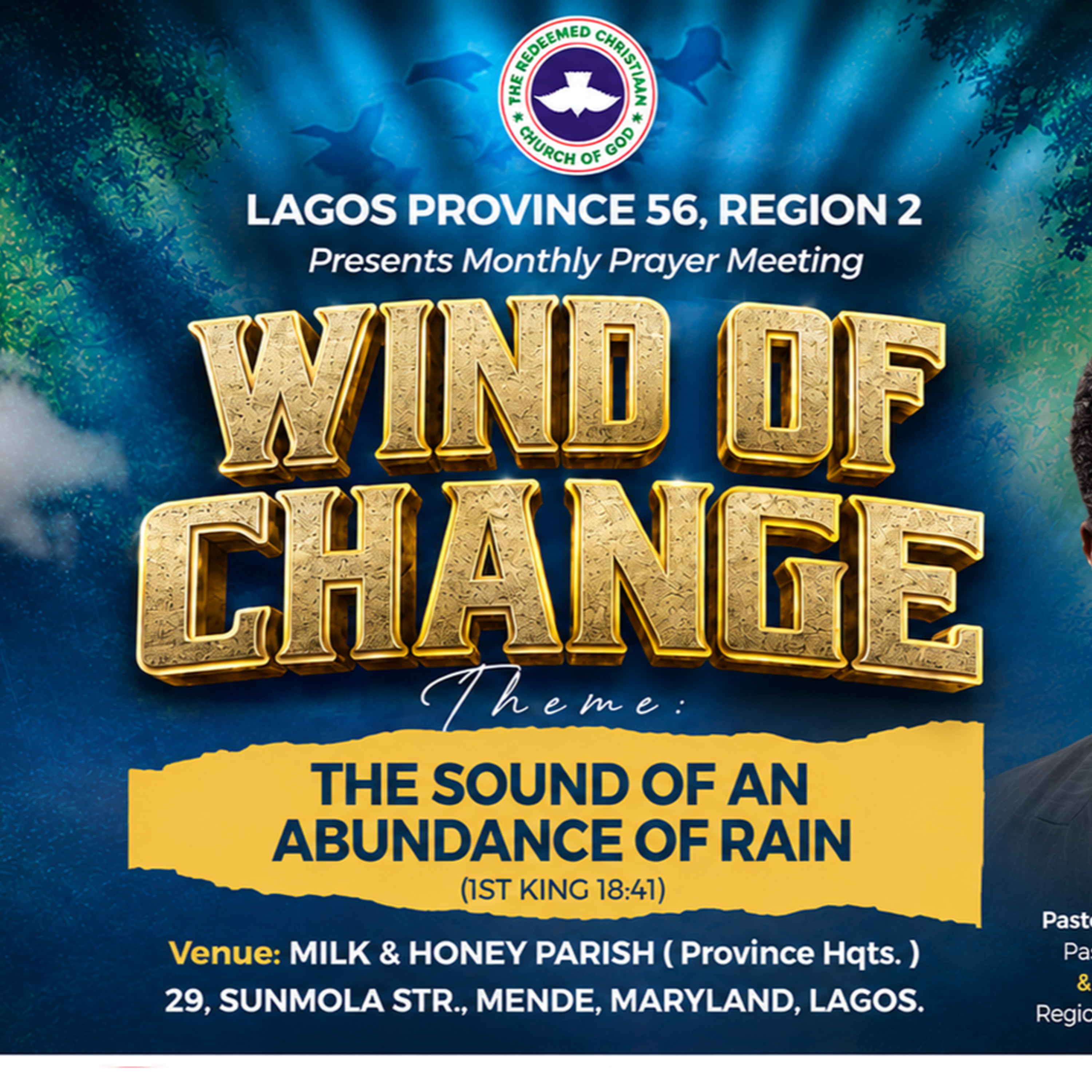 WIND OF CHANGE || Sound of Abundance of Rain - Pastor Matthew Somide episode artwork