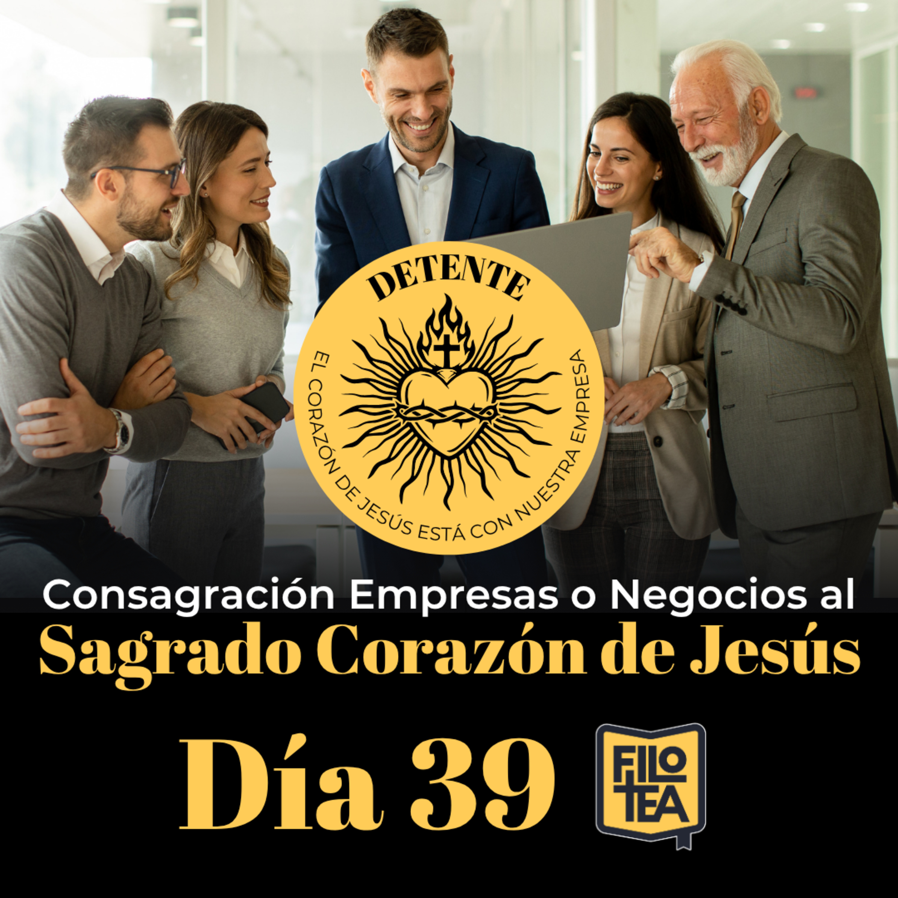 Portada de Consagra tu Empresa al Corazón de Jesús