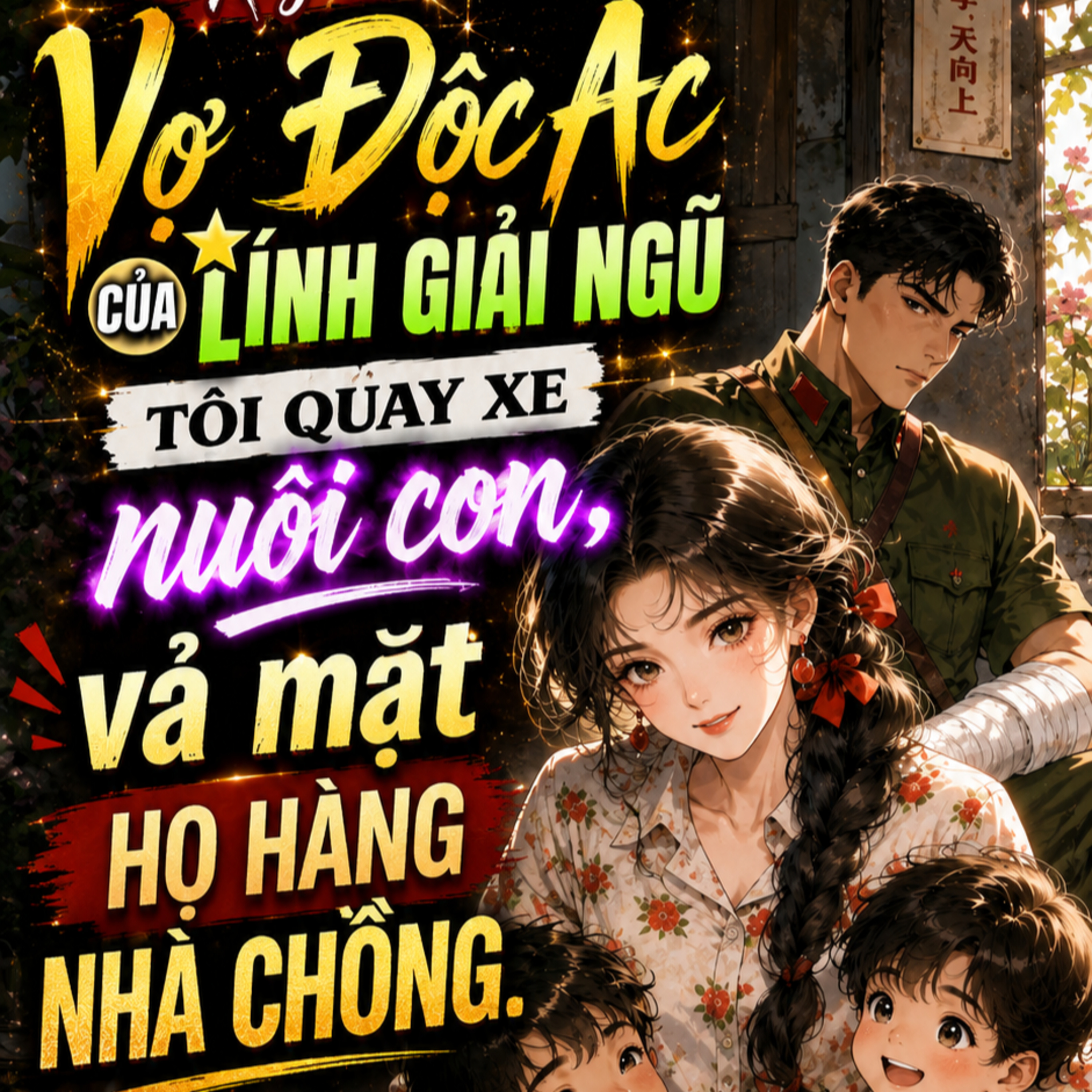 Xuyên Thành Vợ Độc Ác Của Lính Giải Ngũ, Tôi Vả Mặt Nhà Chồng | | truyenfullaudio.com