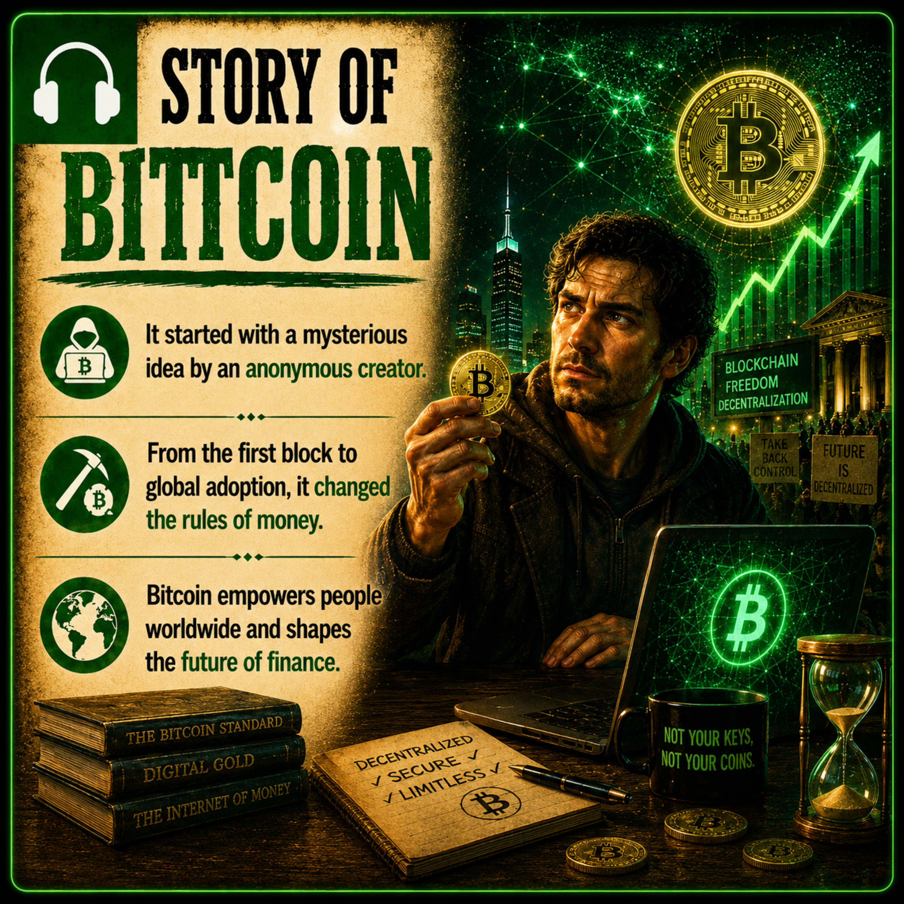 He Spent 10,000 Bitcoin on Pizza | Learn English with Simple Story  episode artwork