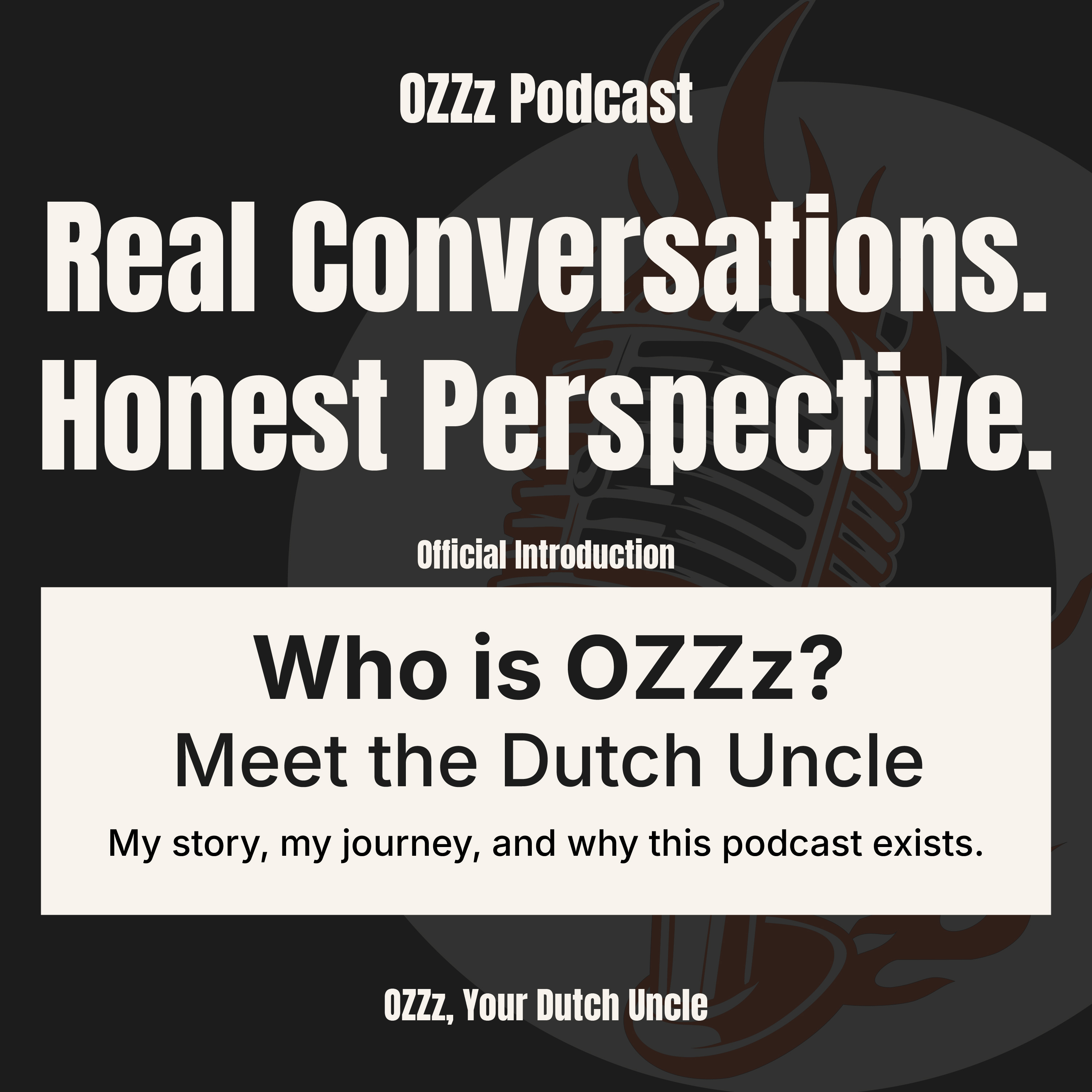 Who Is OZZz? | Official Podcast Introduction episode artwork