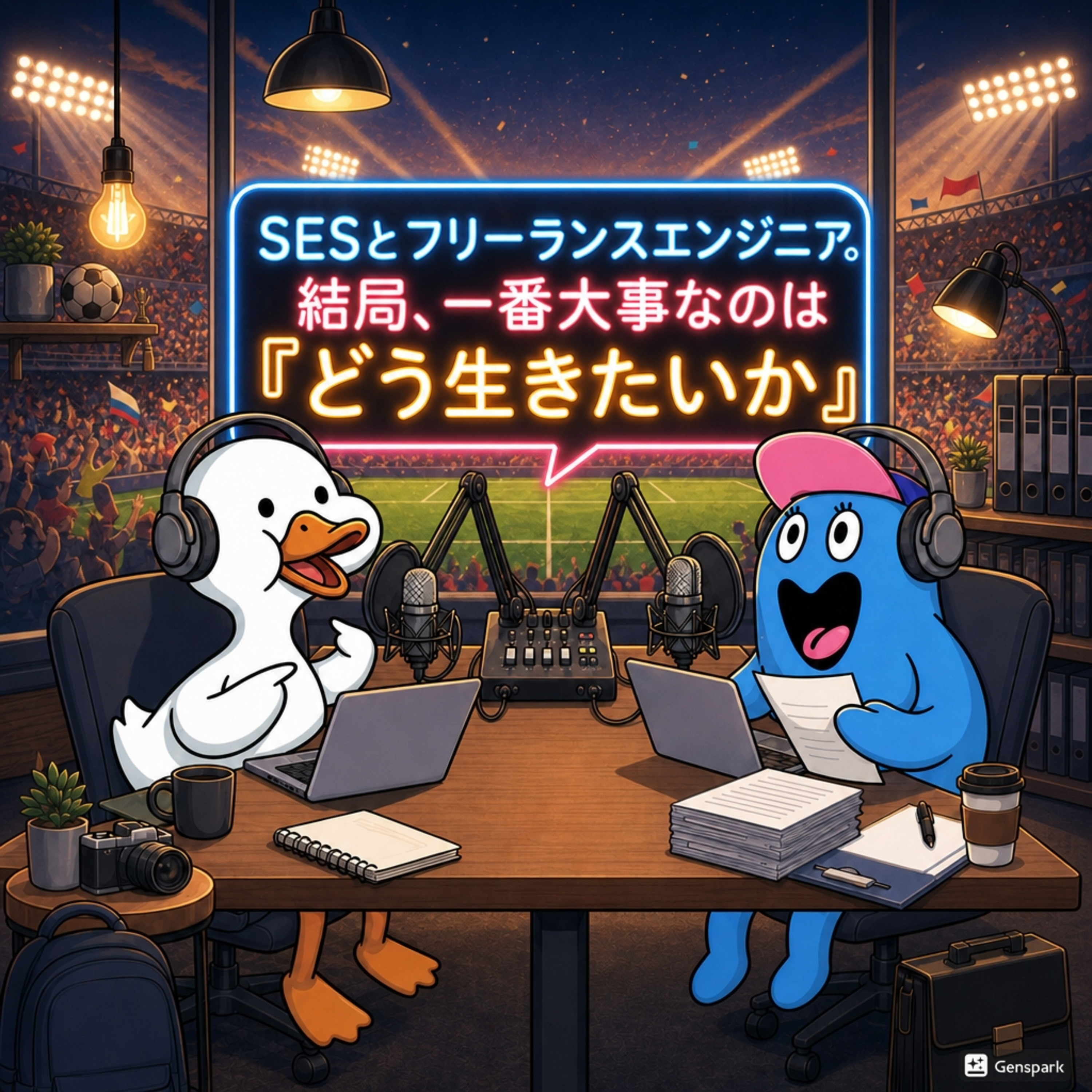 #10 SESとフリーランスエンジニア。結局、一番大事なのは「自分がどう生きたいのか」 episode artwork