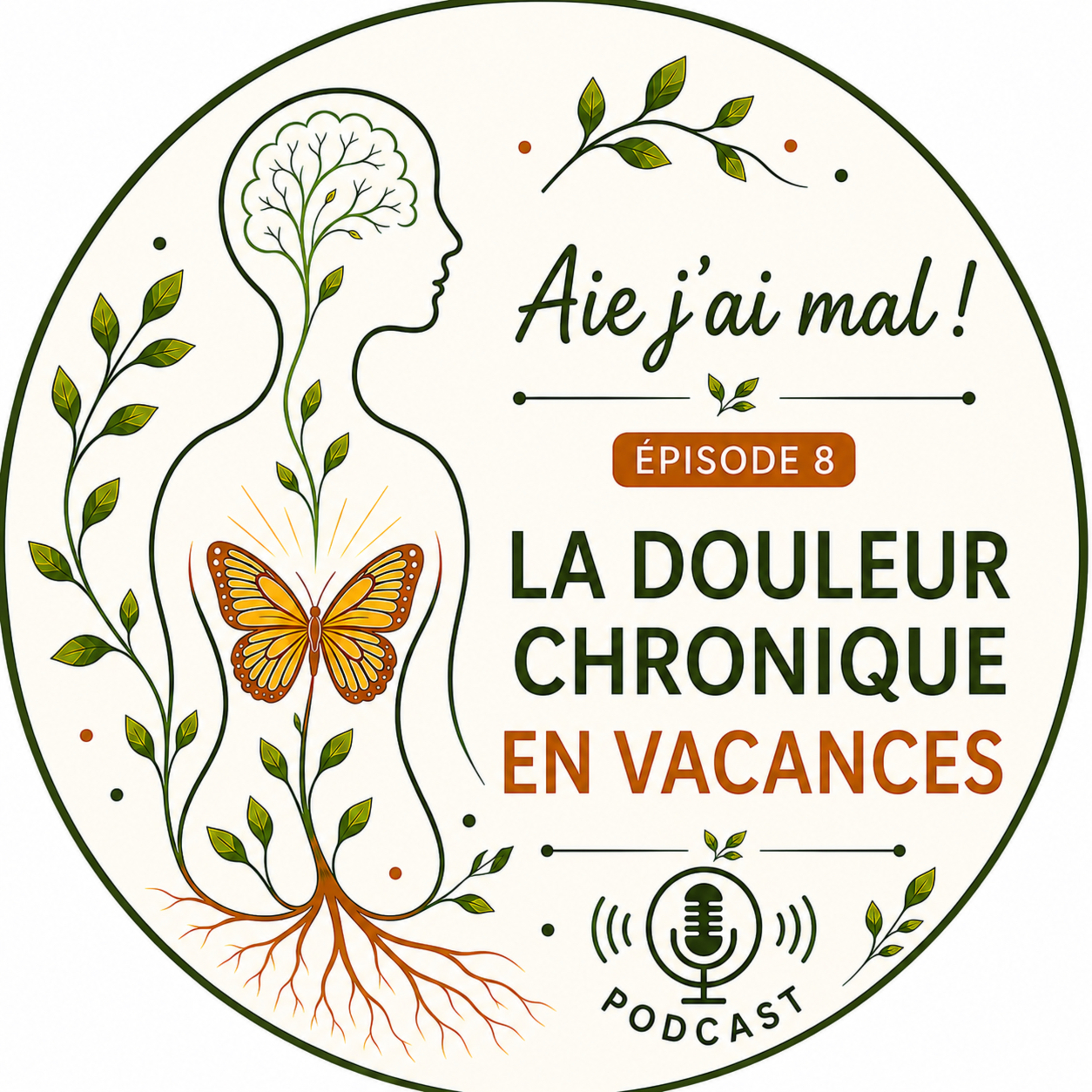 #8 - Pourquoi ta douleur chronique change en vacances (et ce que ça veut dire) episode artwork