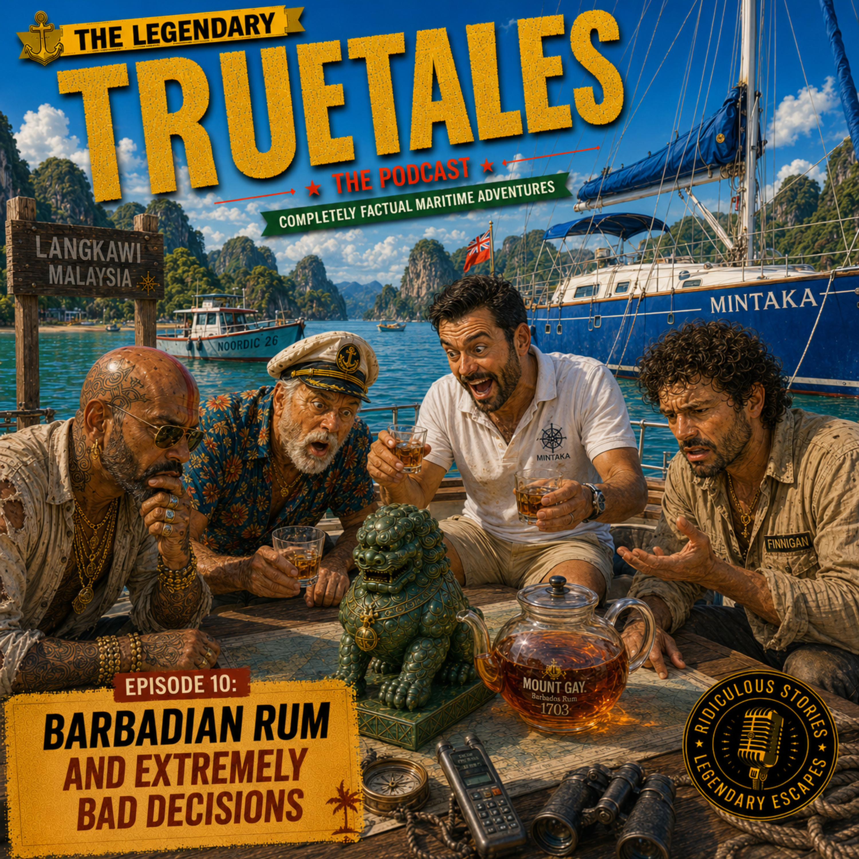 Barbadian rum and extremely bad decisions episode artwork