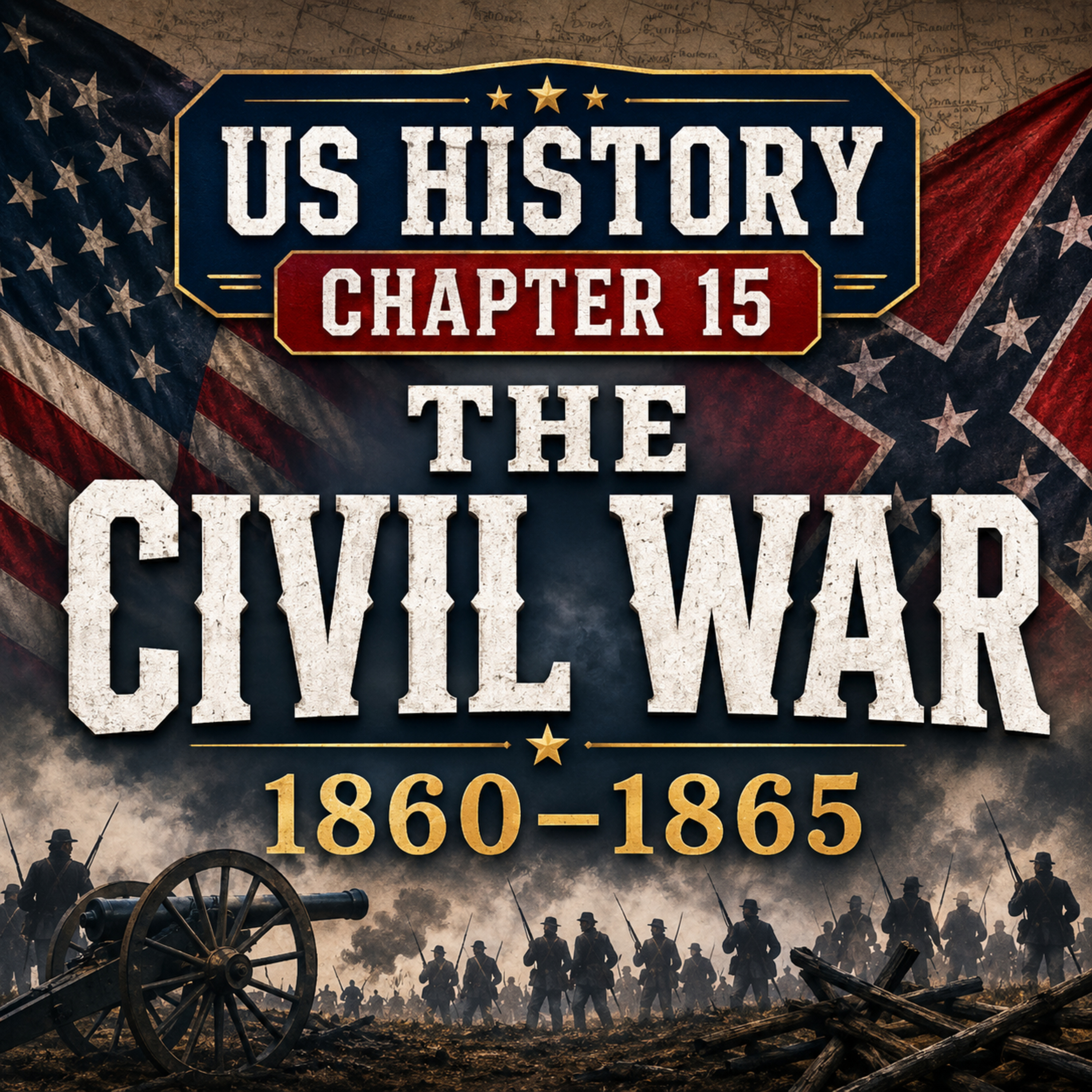 US History Chapter 15 The Civil War 1860-1865 episode artwork