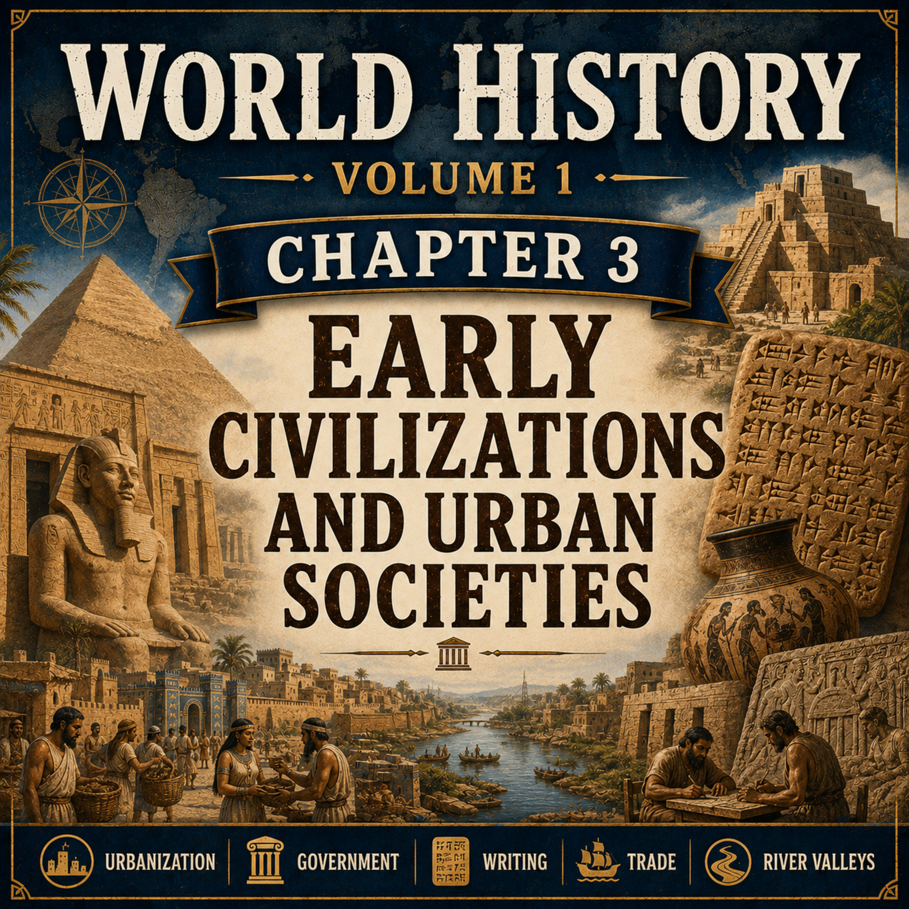 World History Volume 1 Chapter 3 Early Civilizations and Urban Societies episode artwork