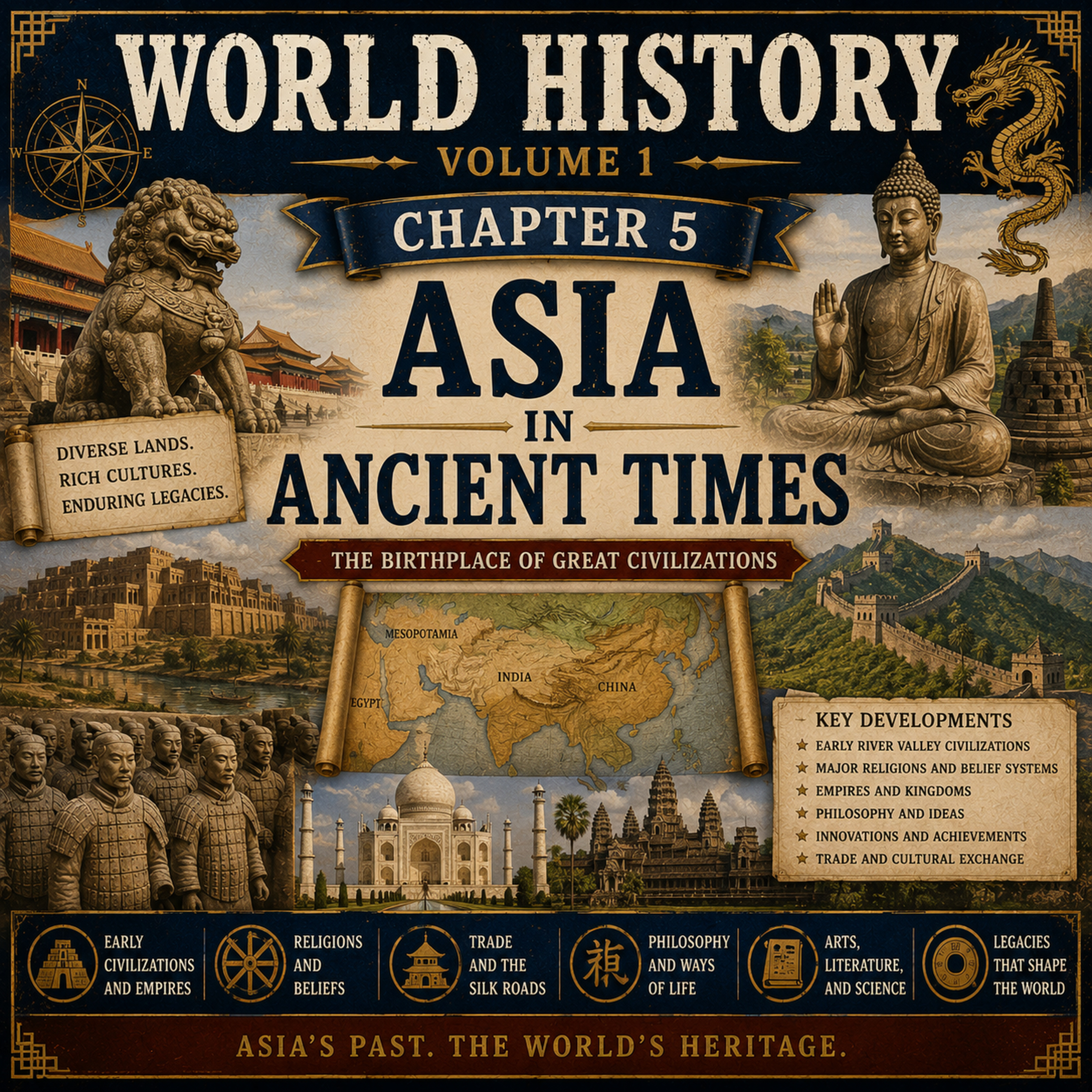 World History Volume 1 Chapter 5 Asia in Ancient Times episode artwork