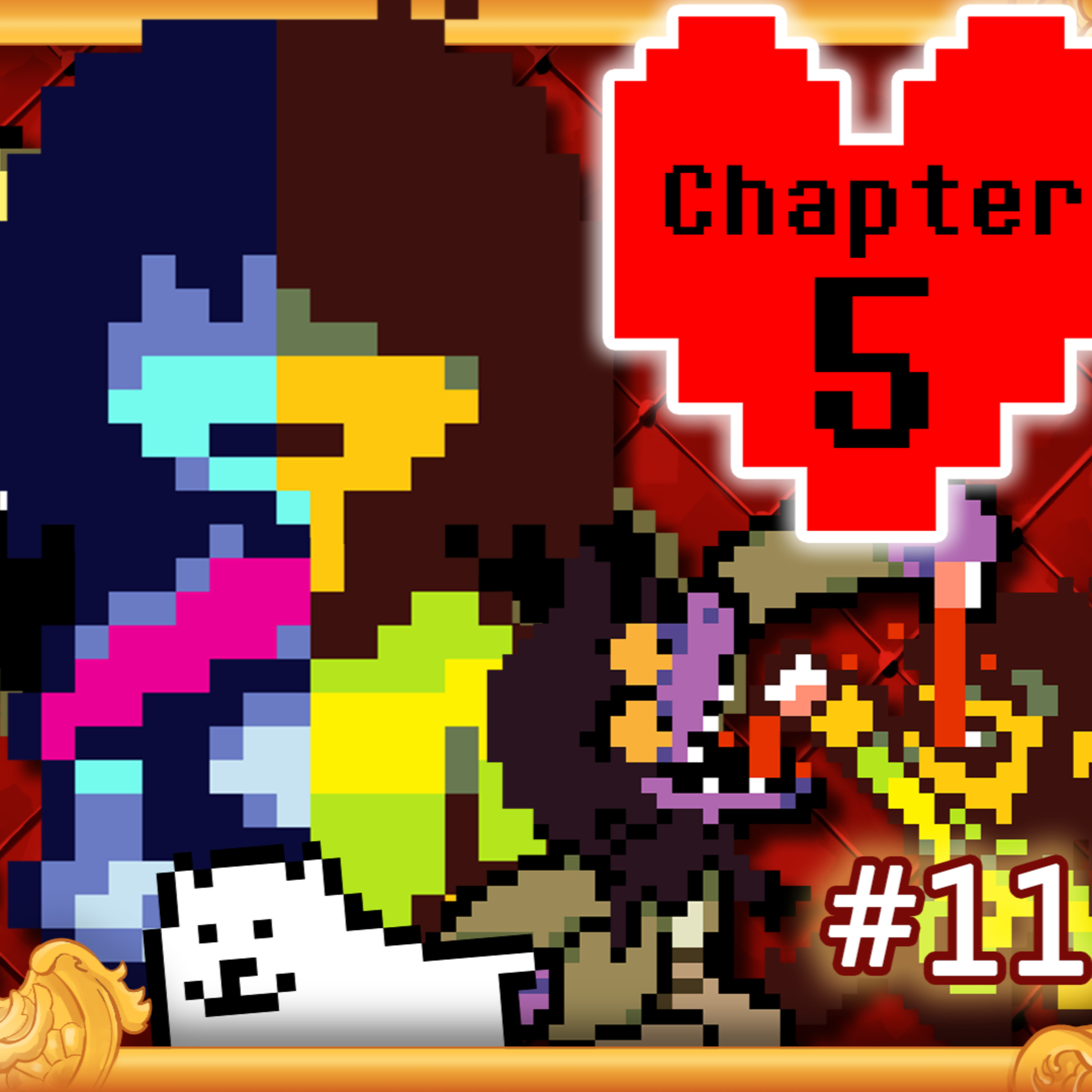 DELTARUNE: ANIME ADVENTURES | INTERNET GENIUS #11 episode artwork