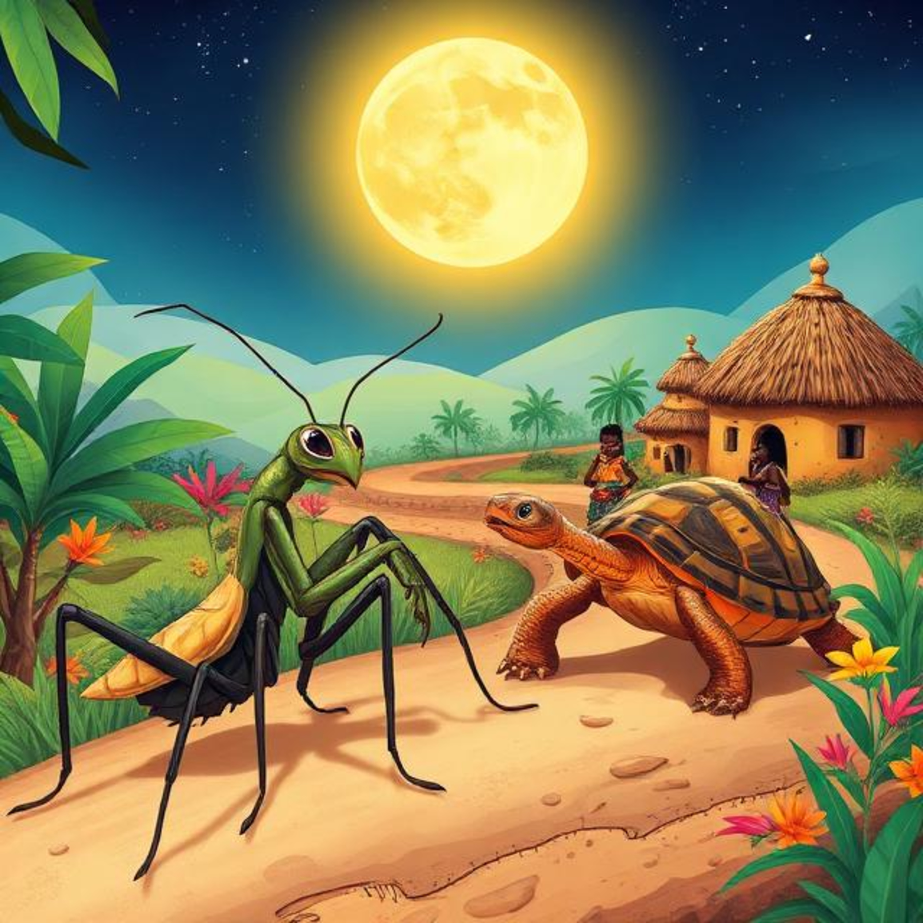El espejo del agua de la luna y la tortuga valiente - Namibia.