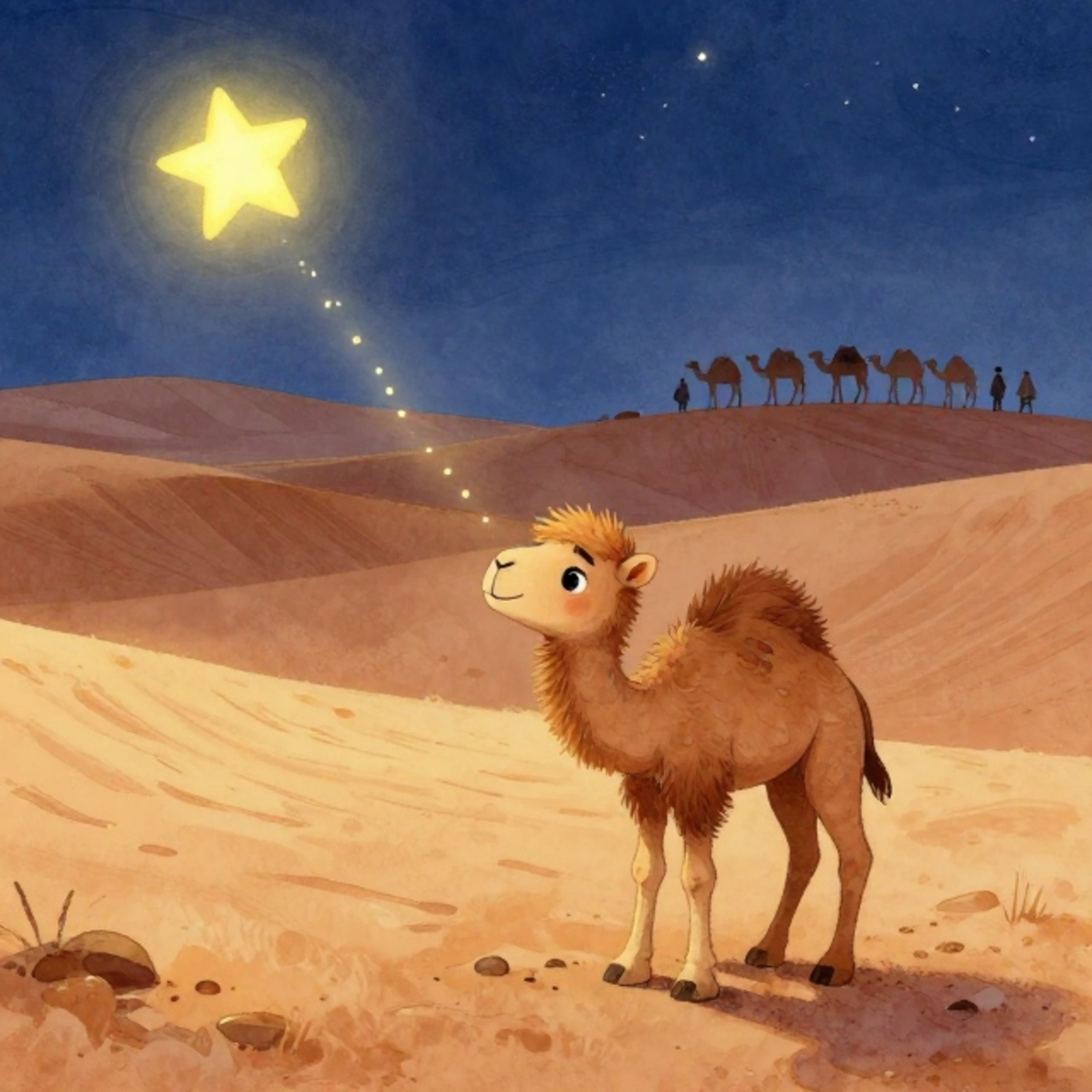 La pequeña camella y la estrella guía - Arabia Saudita