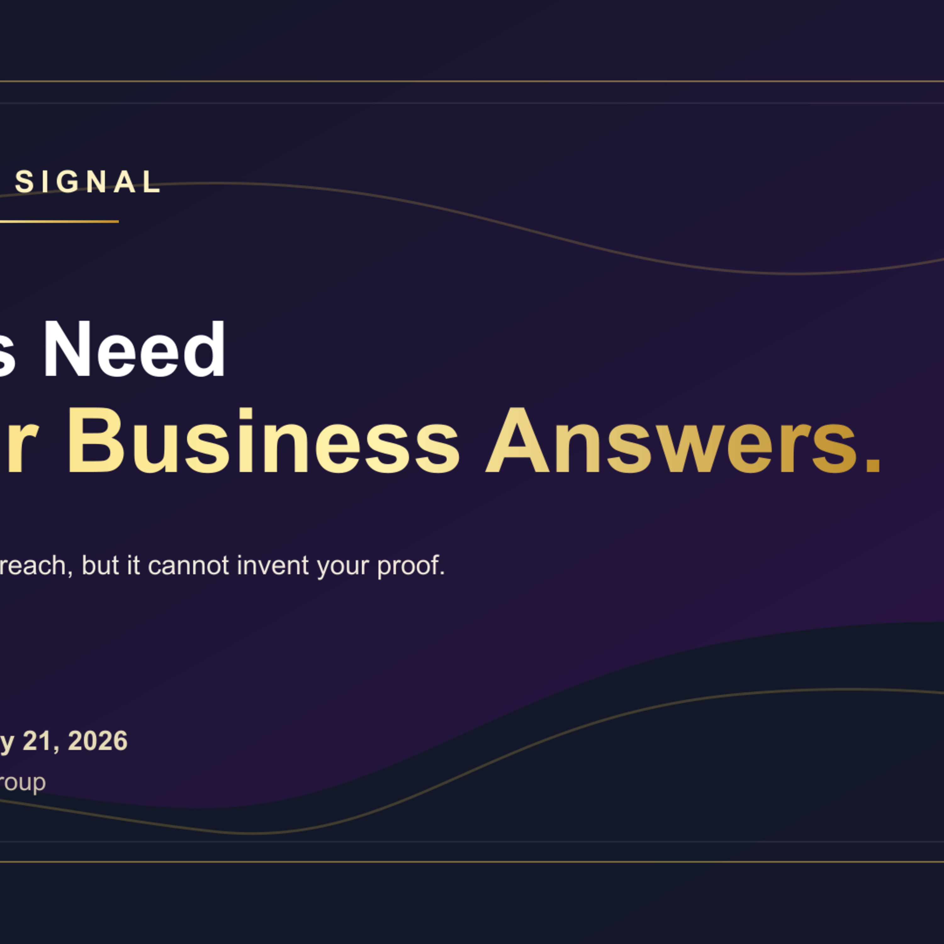 AI Ads Need Better Business Answers episode artwork