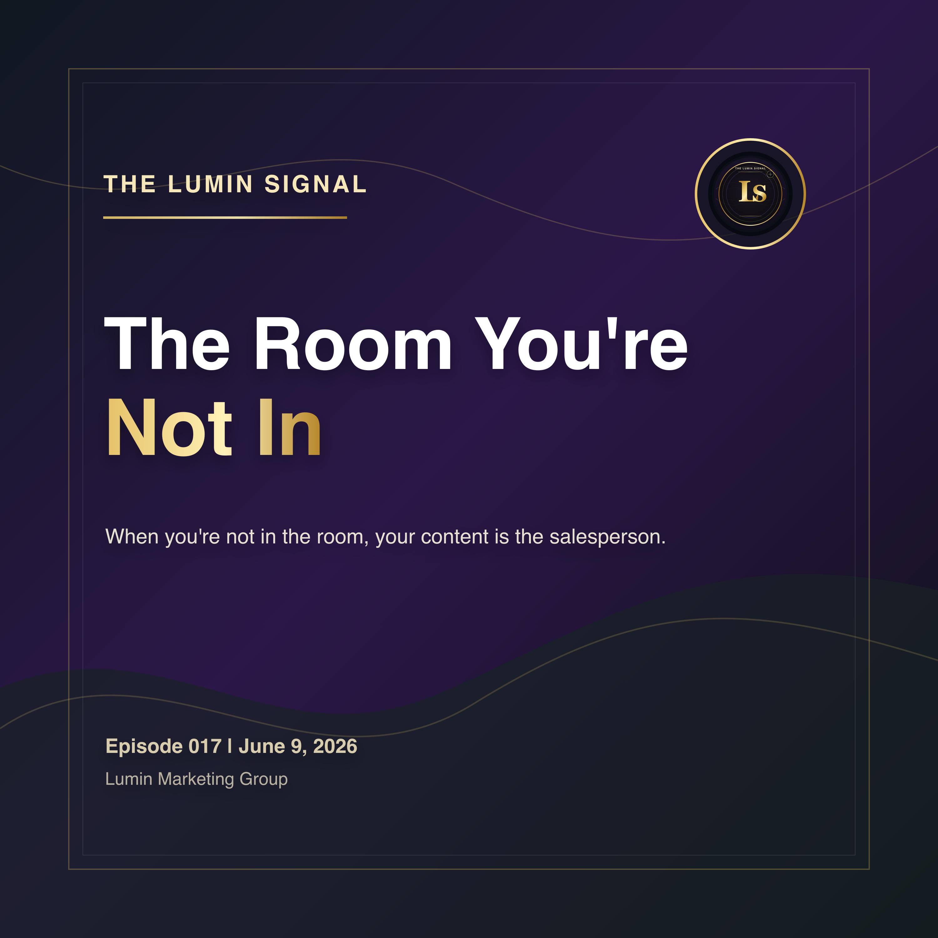 The Room You're Not In episode artwork