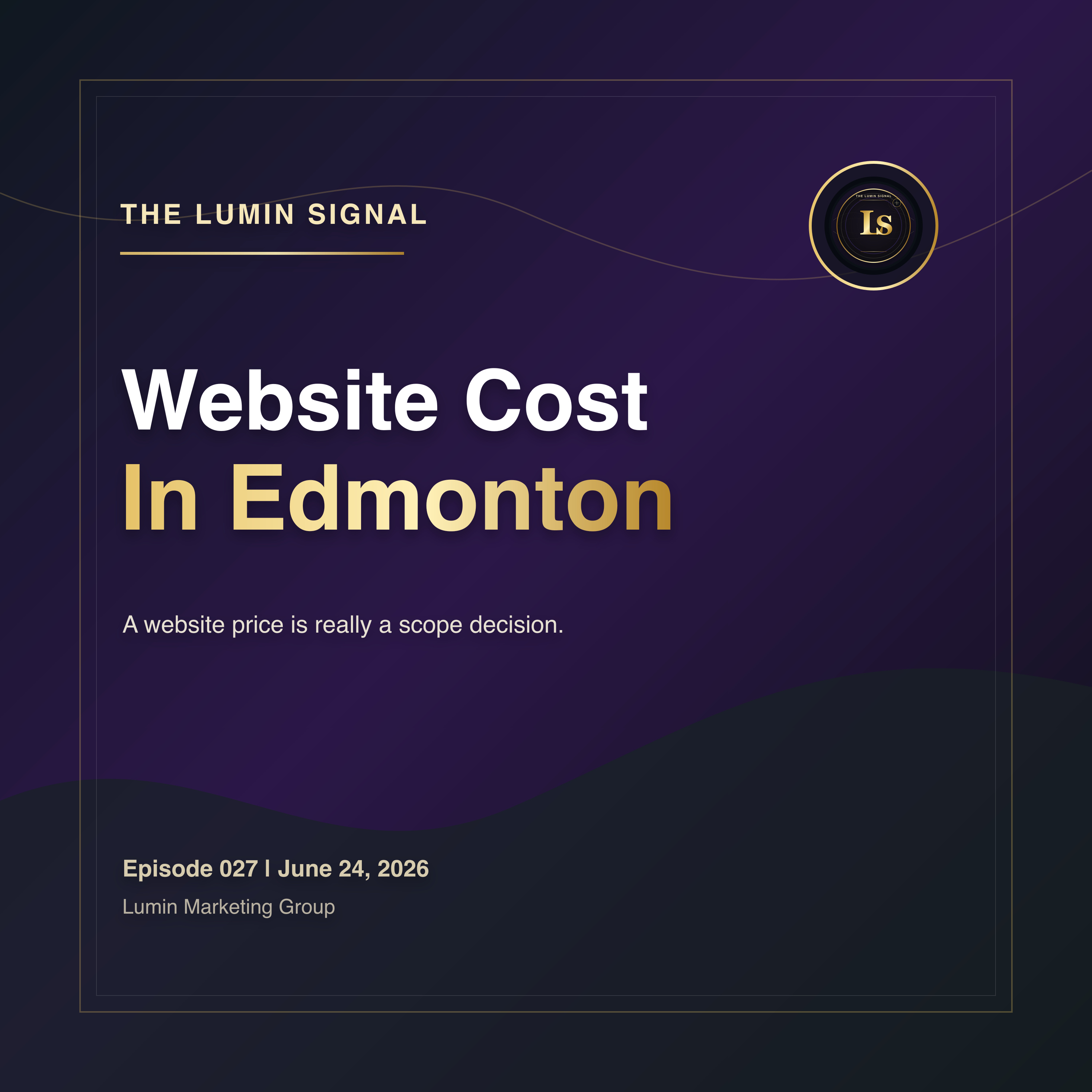 What Should a Small Business Website Cost in Edmonton? episode artwork