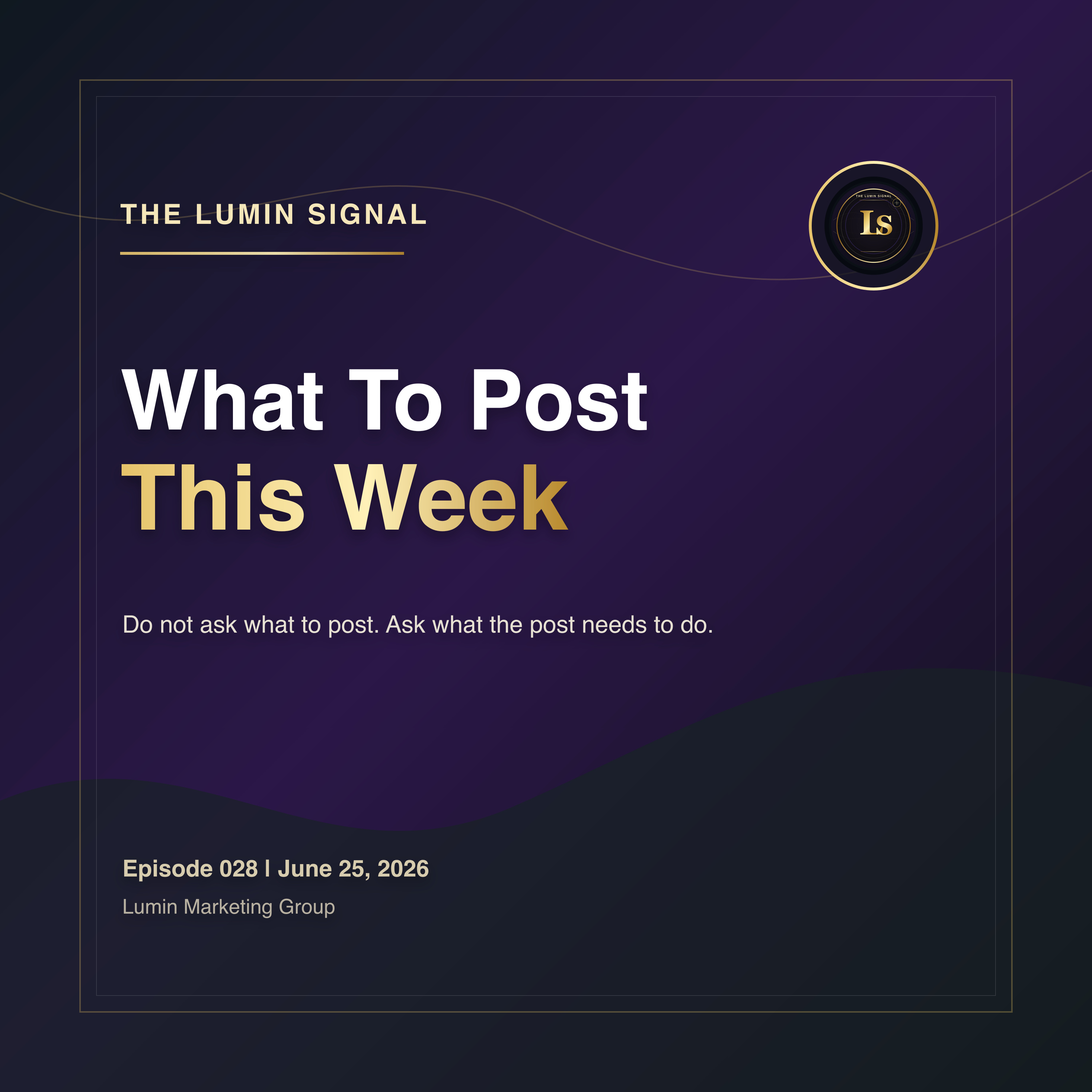 What Should My Business Post on Social Media? episode artwork