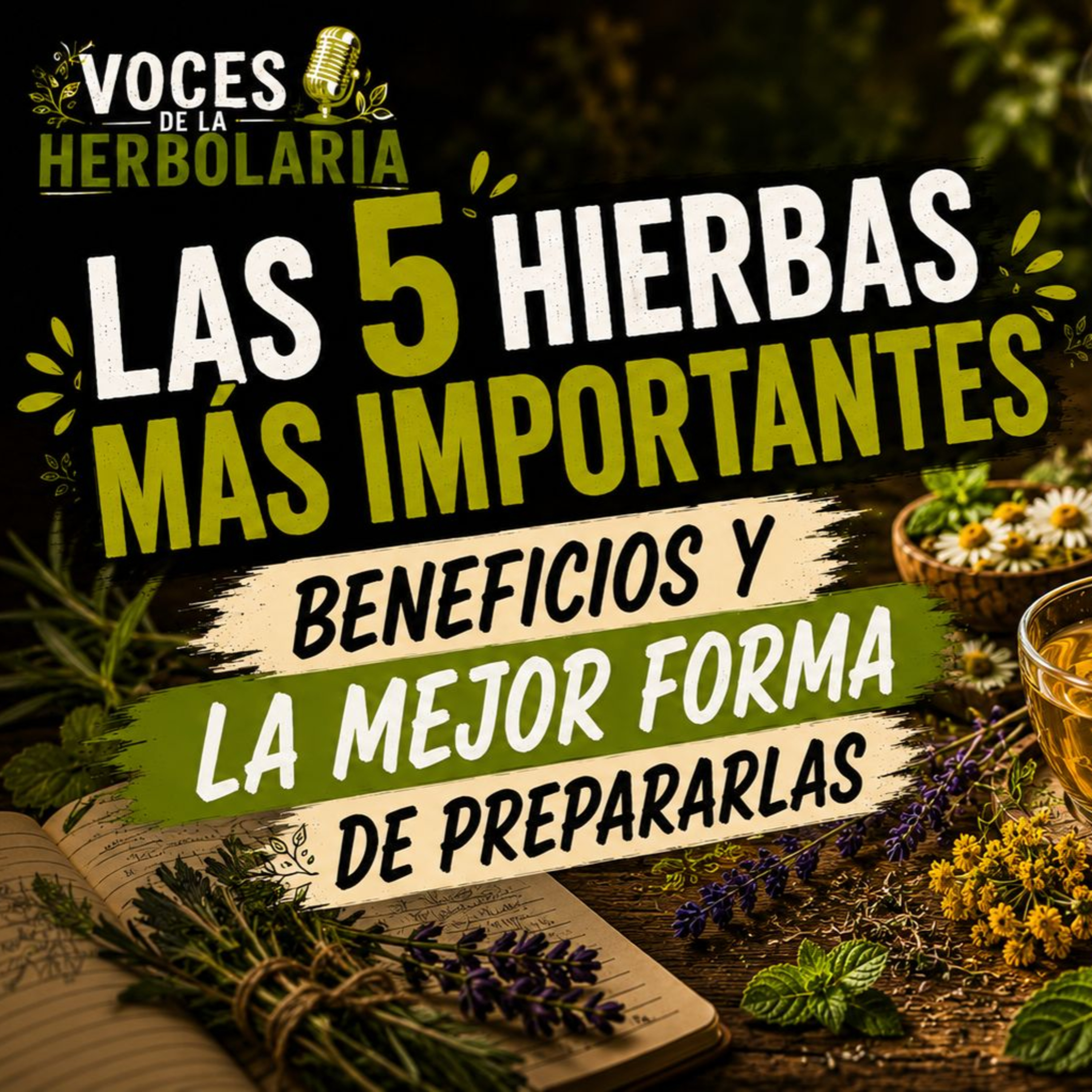 5 Hierbas Mas Importantes, y como prepararlas episode artwork