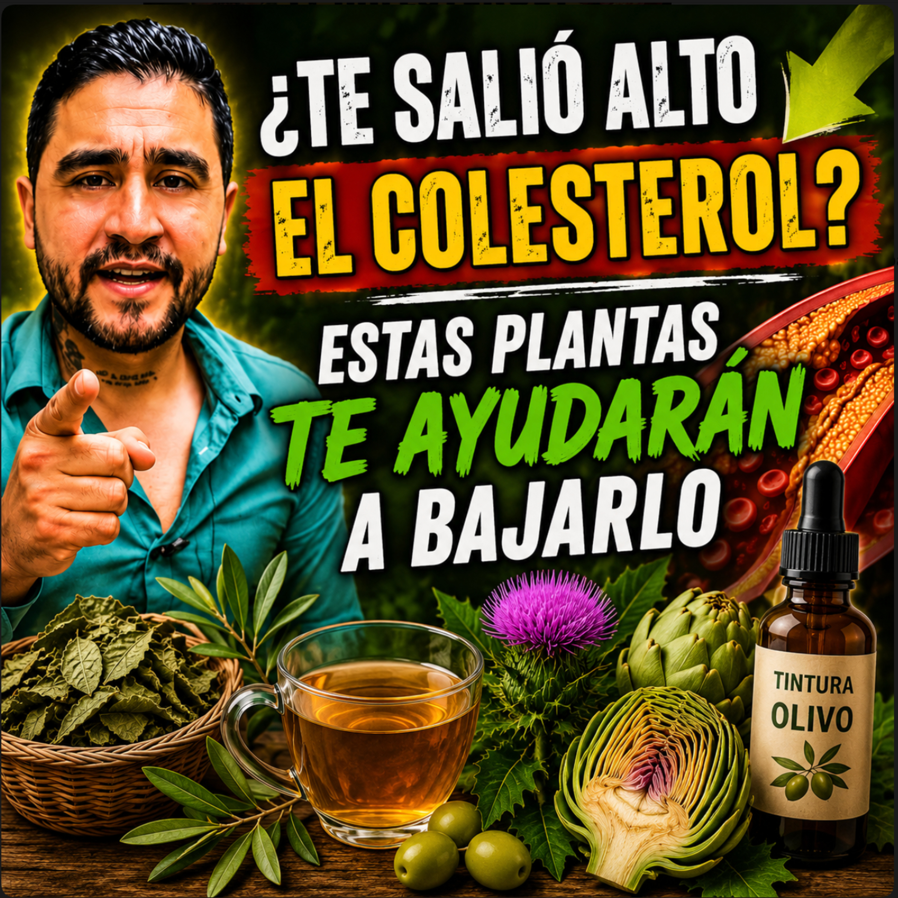 ¿Te salió alto el Colesterol en tus exámenes? Estas plantas te ayudarán a bajarlo episode artwork