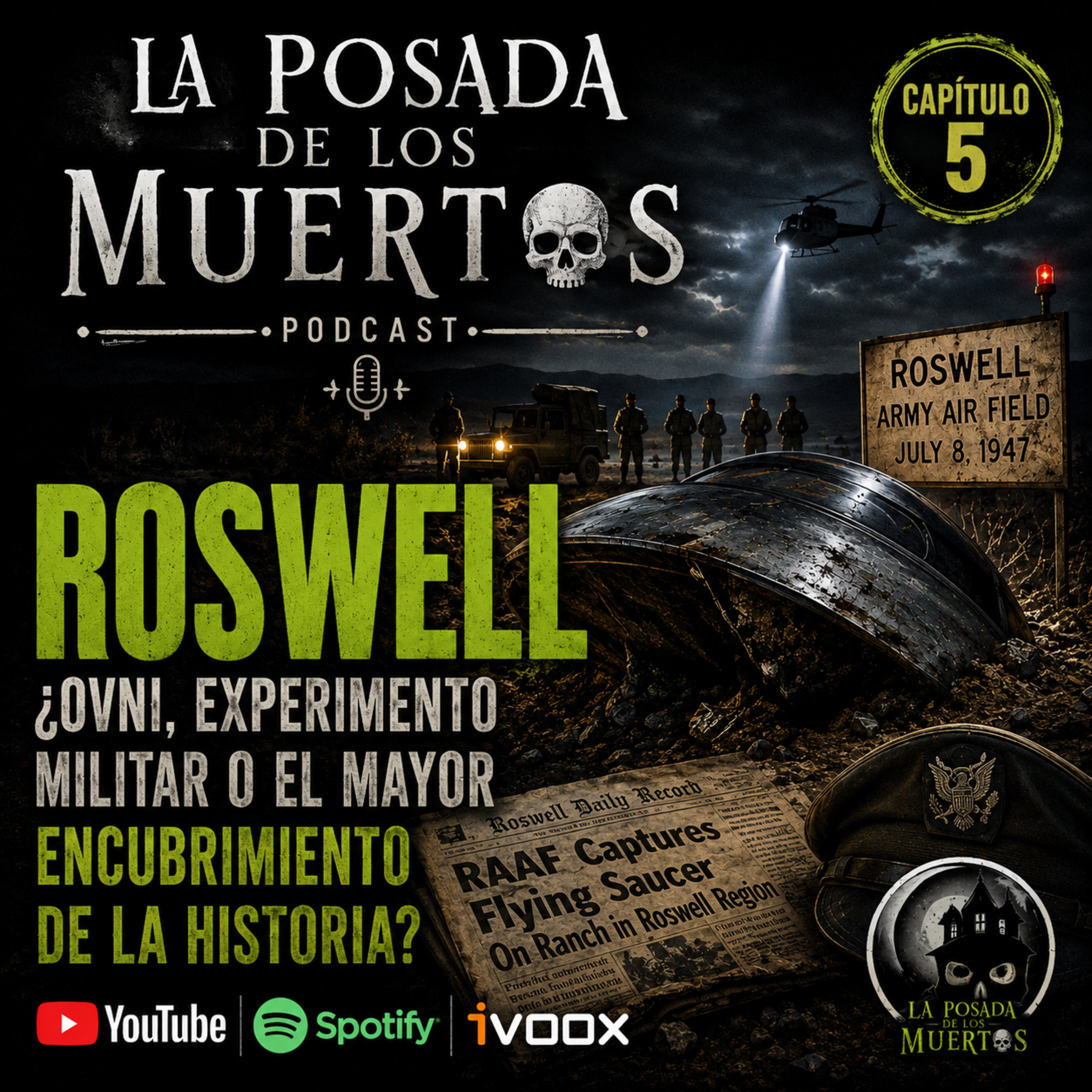 Roswell: ¿OVNI, experimento militar o el mayor encubrimiento de la historia? episode artwork