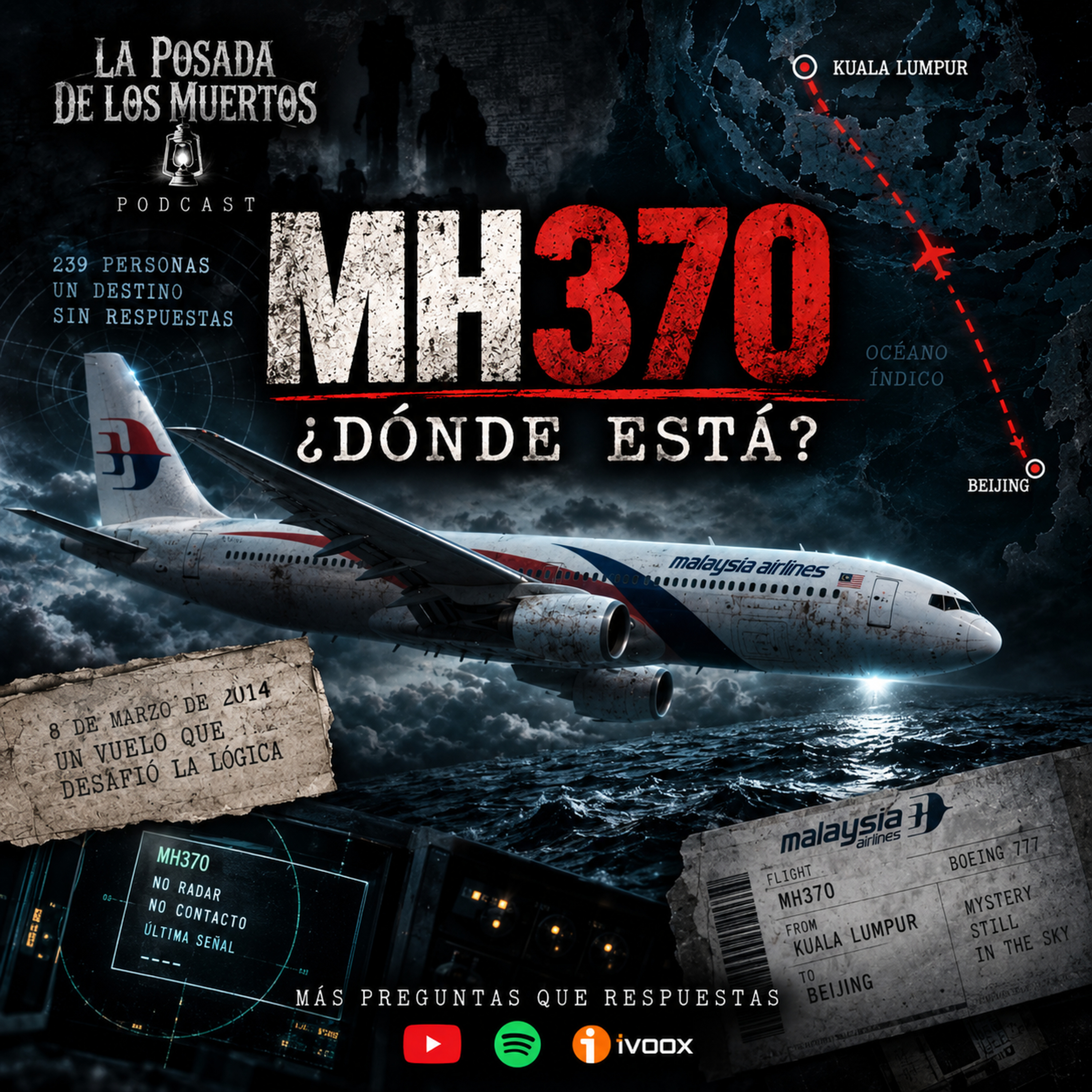 Portada de La posada de los muertos - Podcast