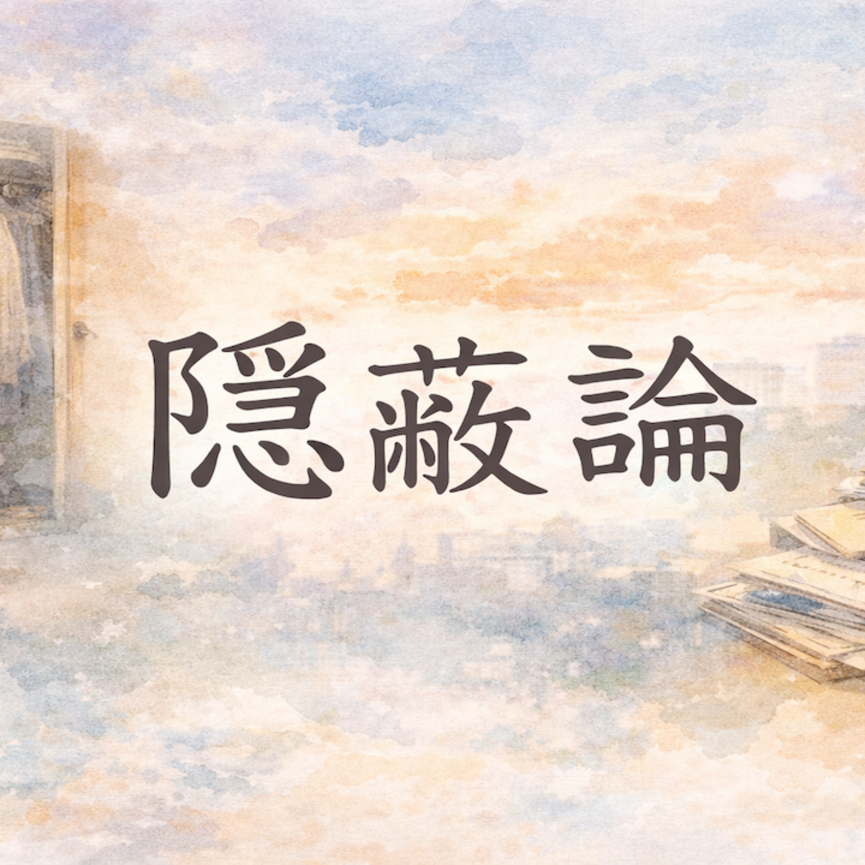 隠蔽論 episode artwork