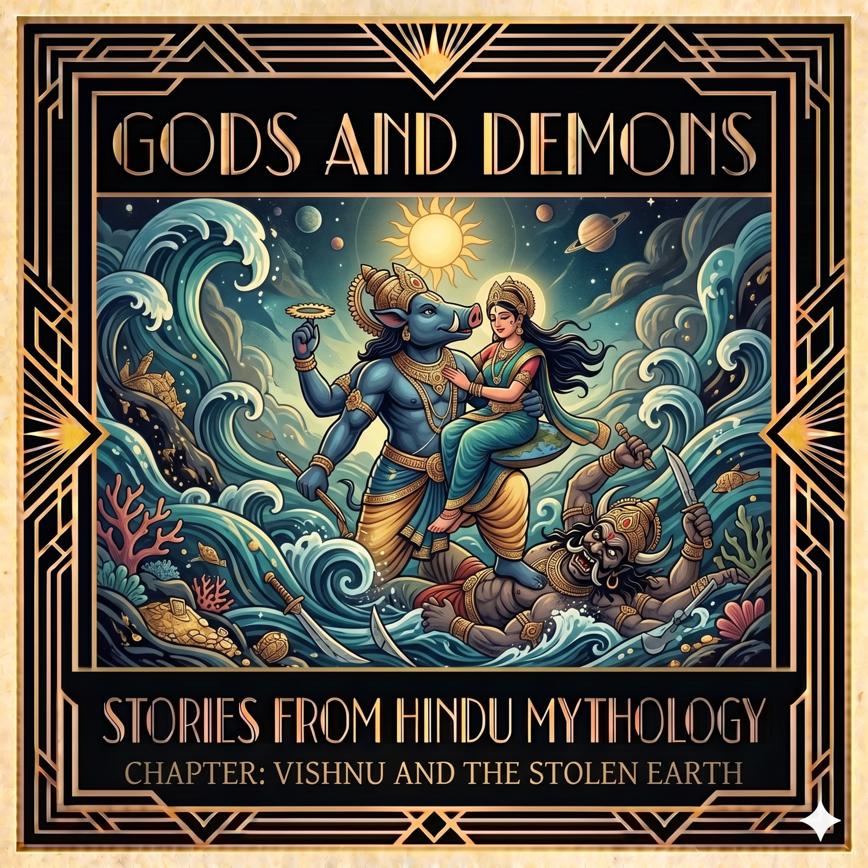 Episode 12 - Vishnu and the Stolen Earth episode artwork
