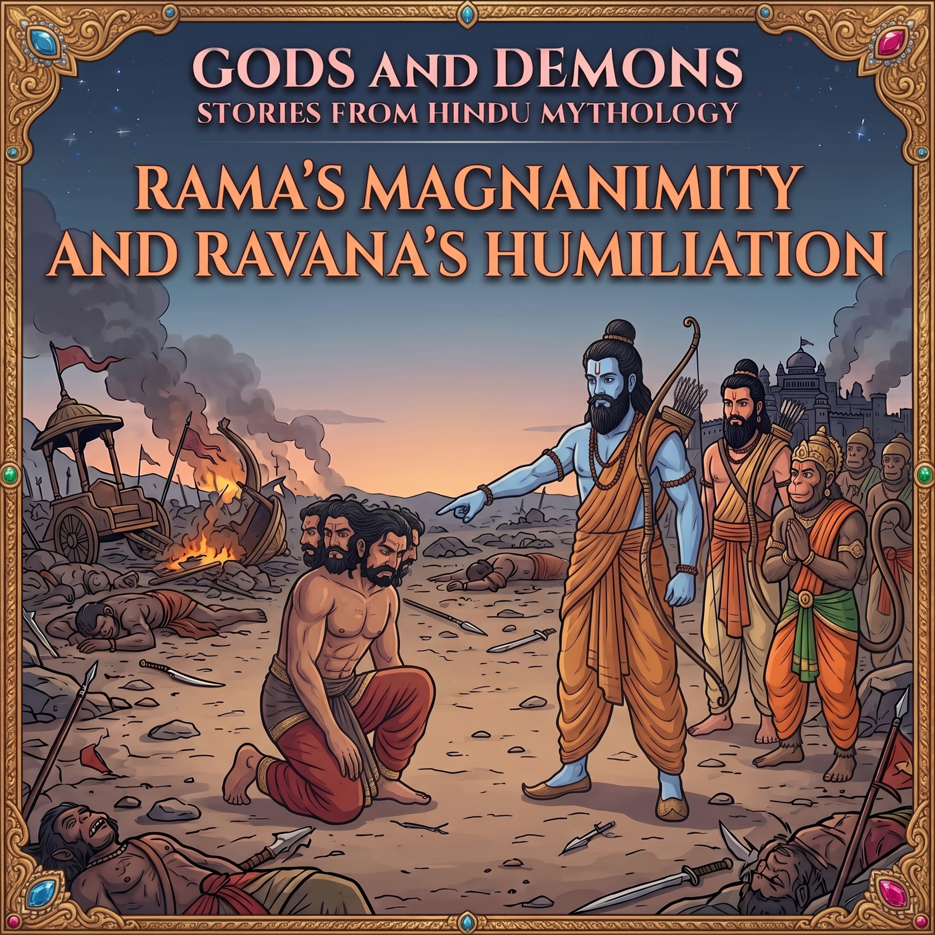 Episode 40 - Rama’s Magnanimity and Ravana’s Humiliation
