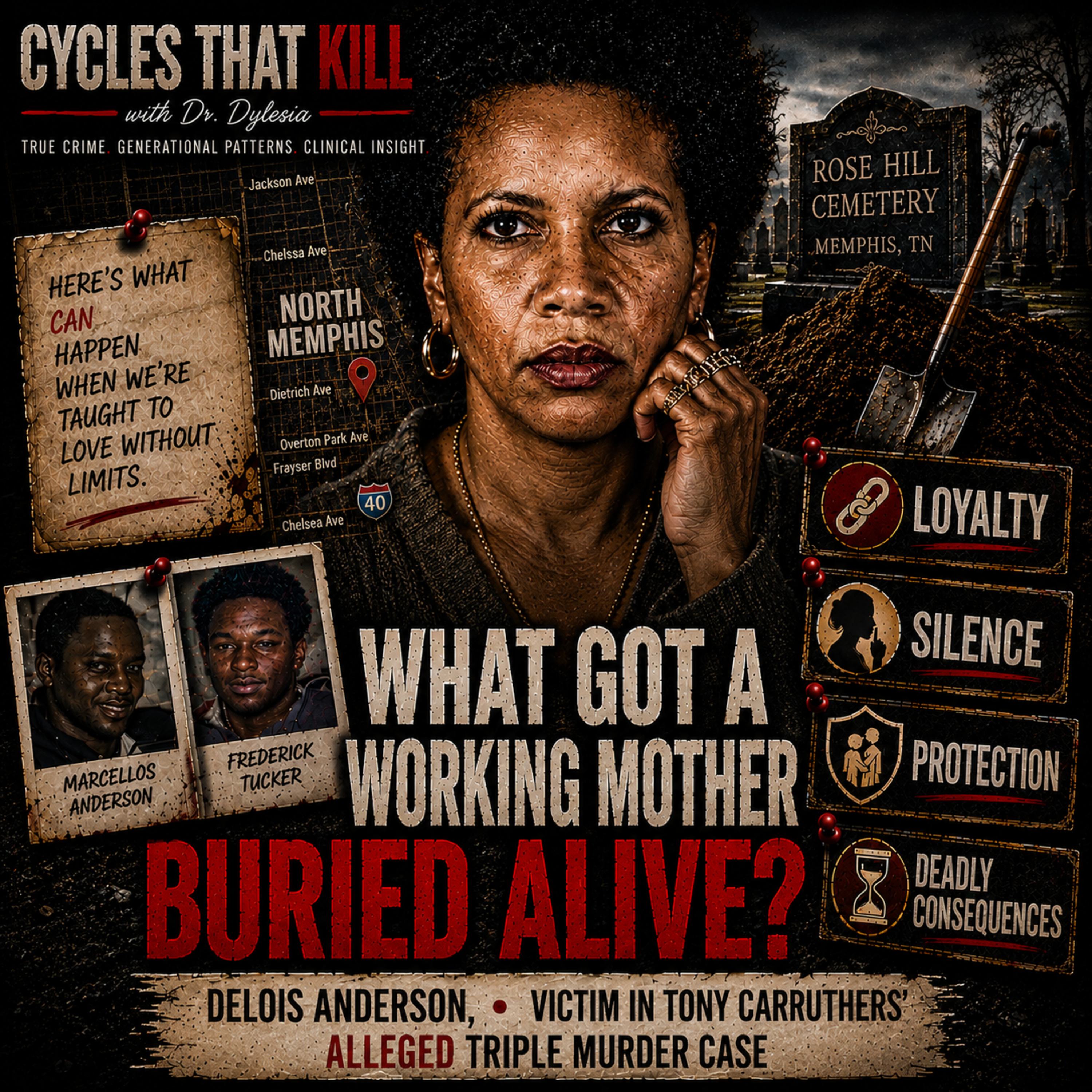 What Got a Working Mother Buried Alive? Delois Anderson | Tony Carruthers' Triple Murder Case episode artwork