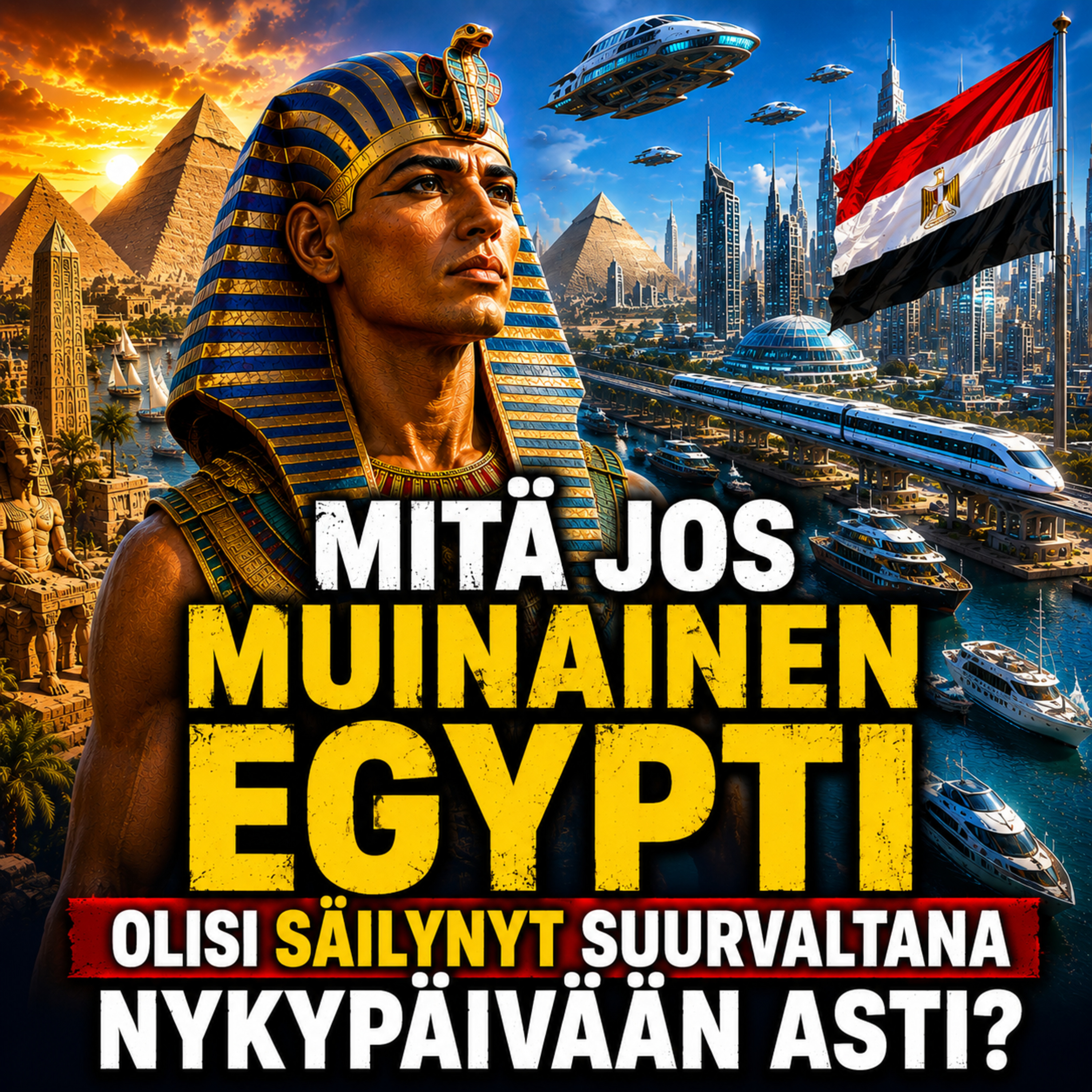 Mitä jos muinainen Egypti olisi säilynyt suurvaltana nykypäivään asti? | Tiede ja tekniikka podcast