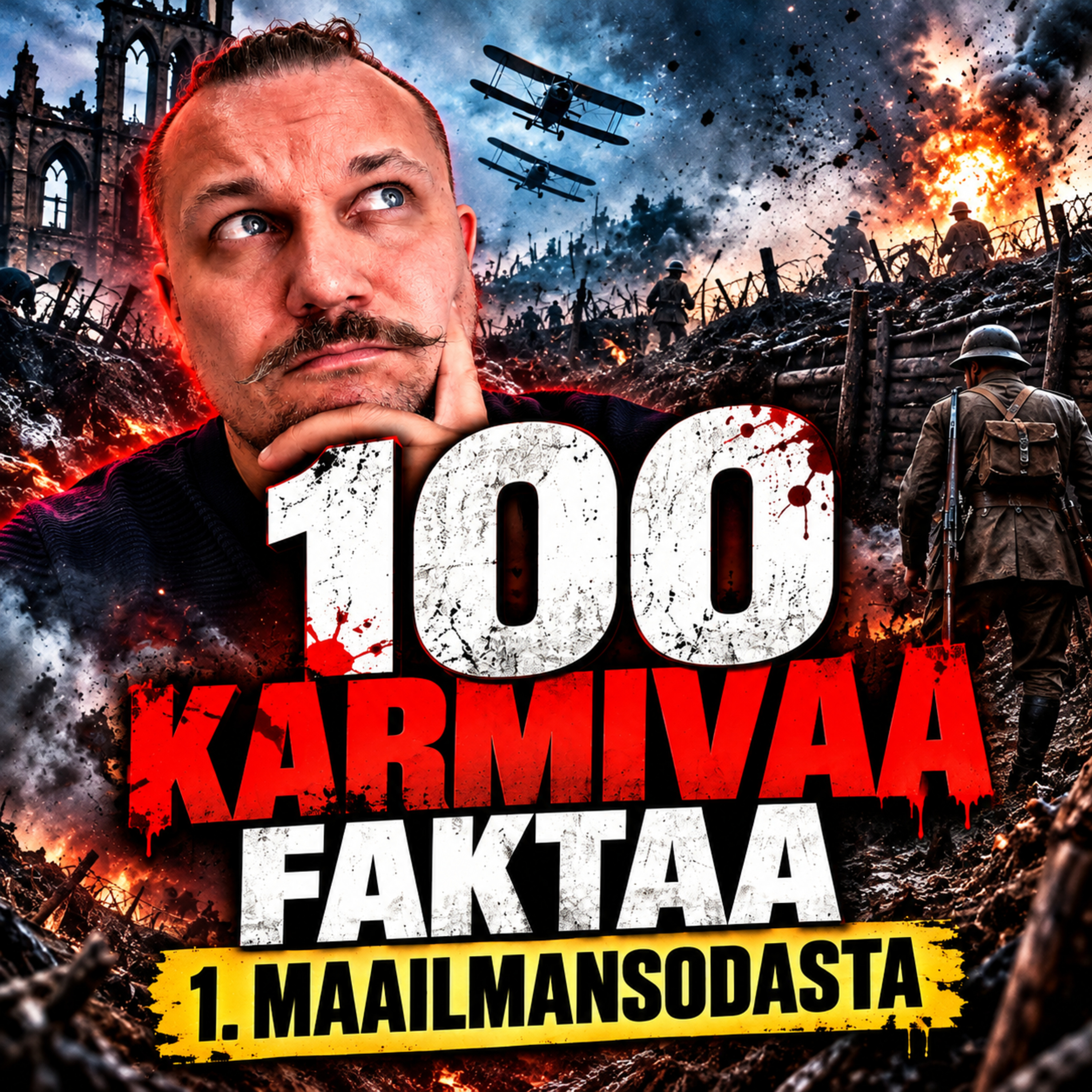 100 KARMIVAA FAKTAA ENSIMMÄISESTÄ MAAILMANSODASTA – Historian synkimmät salaisuudet