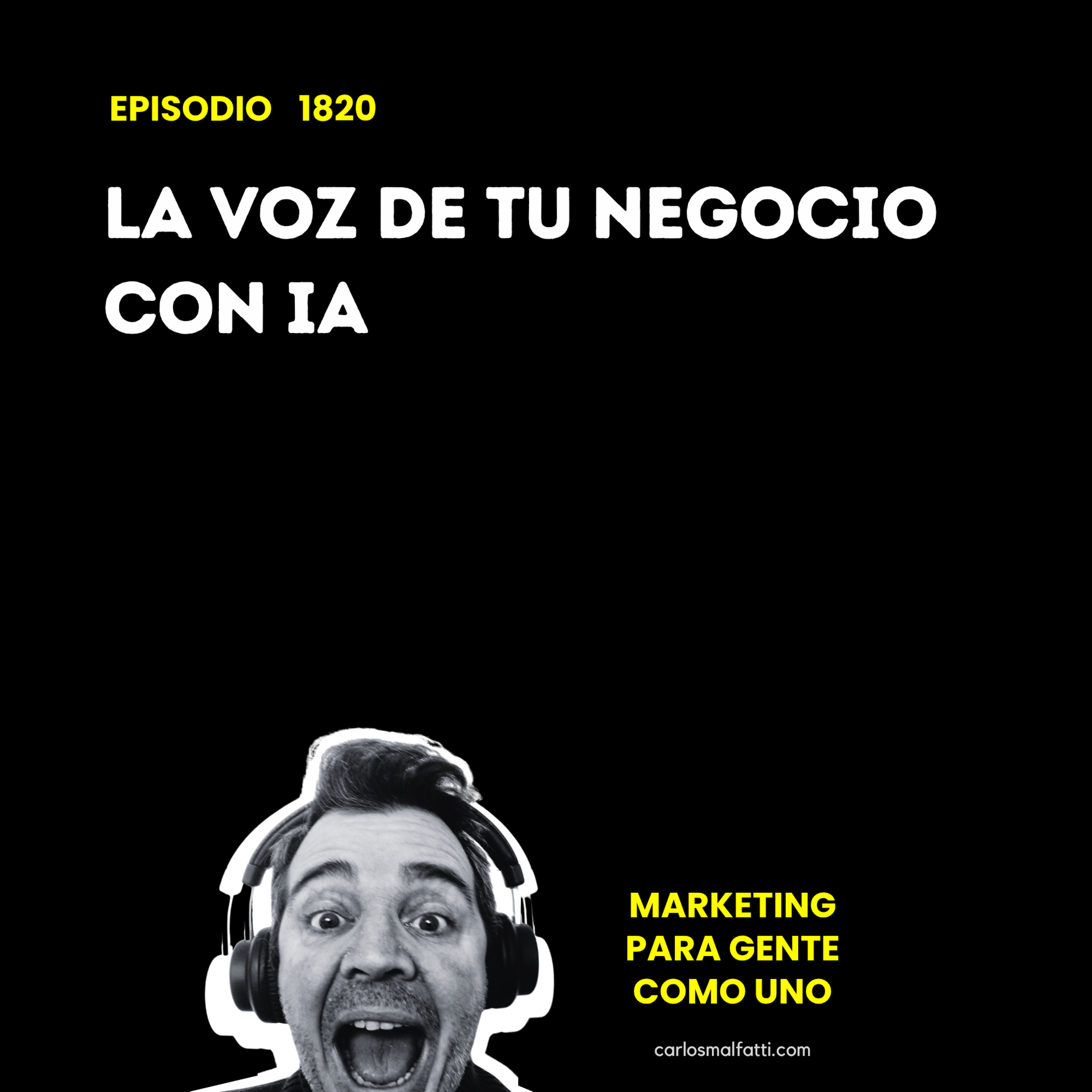 1820 La voz de tu negocio con IA. episode artwork