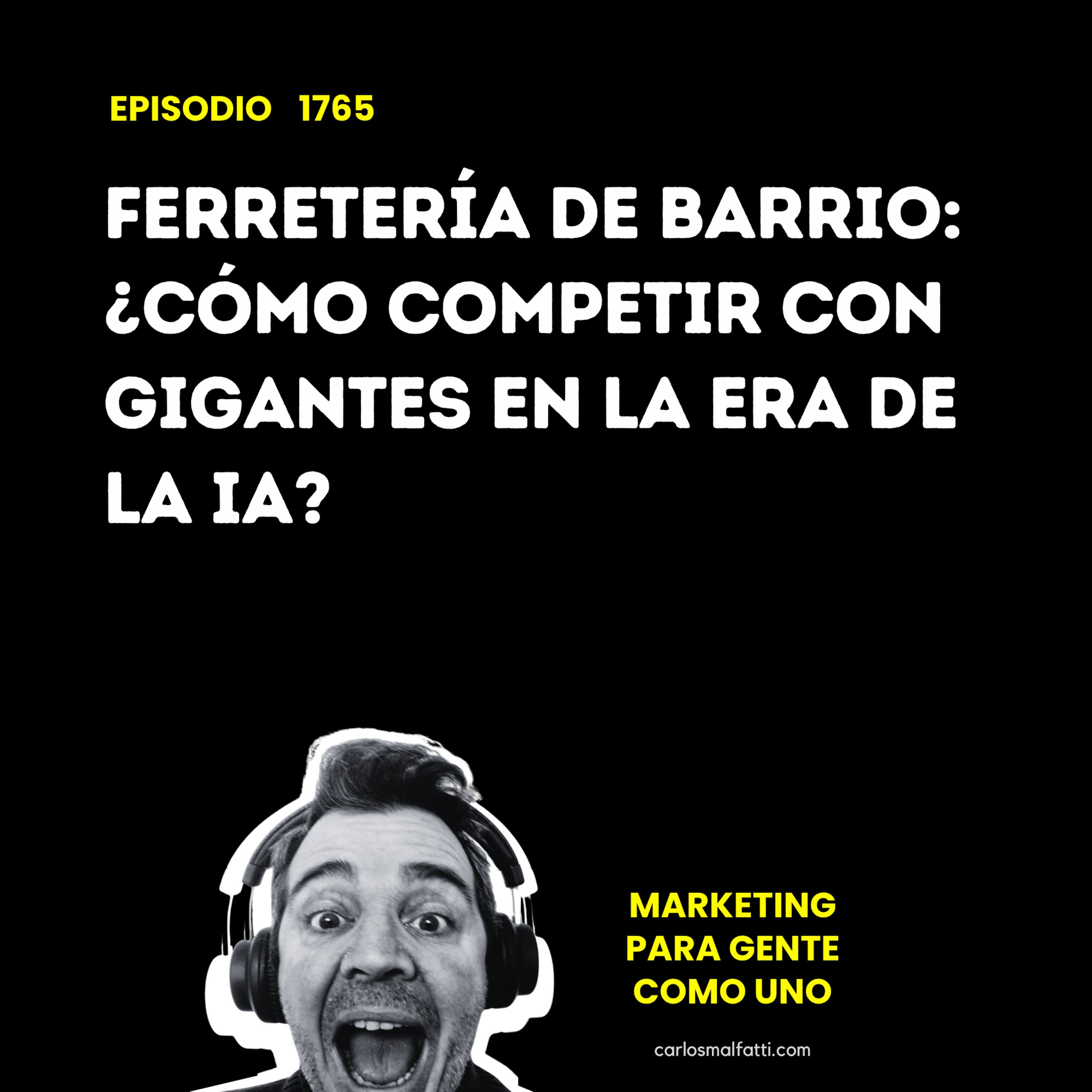 1765 Ferretería de Barrio: ¿Cómo competir con gigantes en la era de la IA? episode artwork