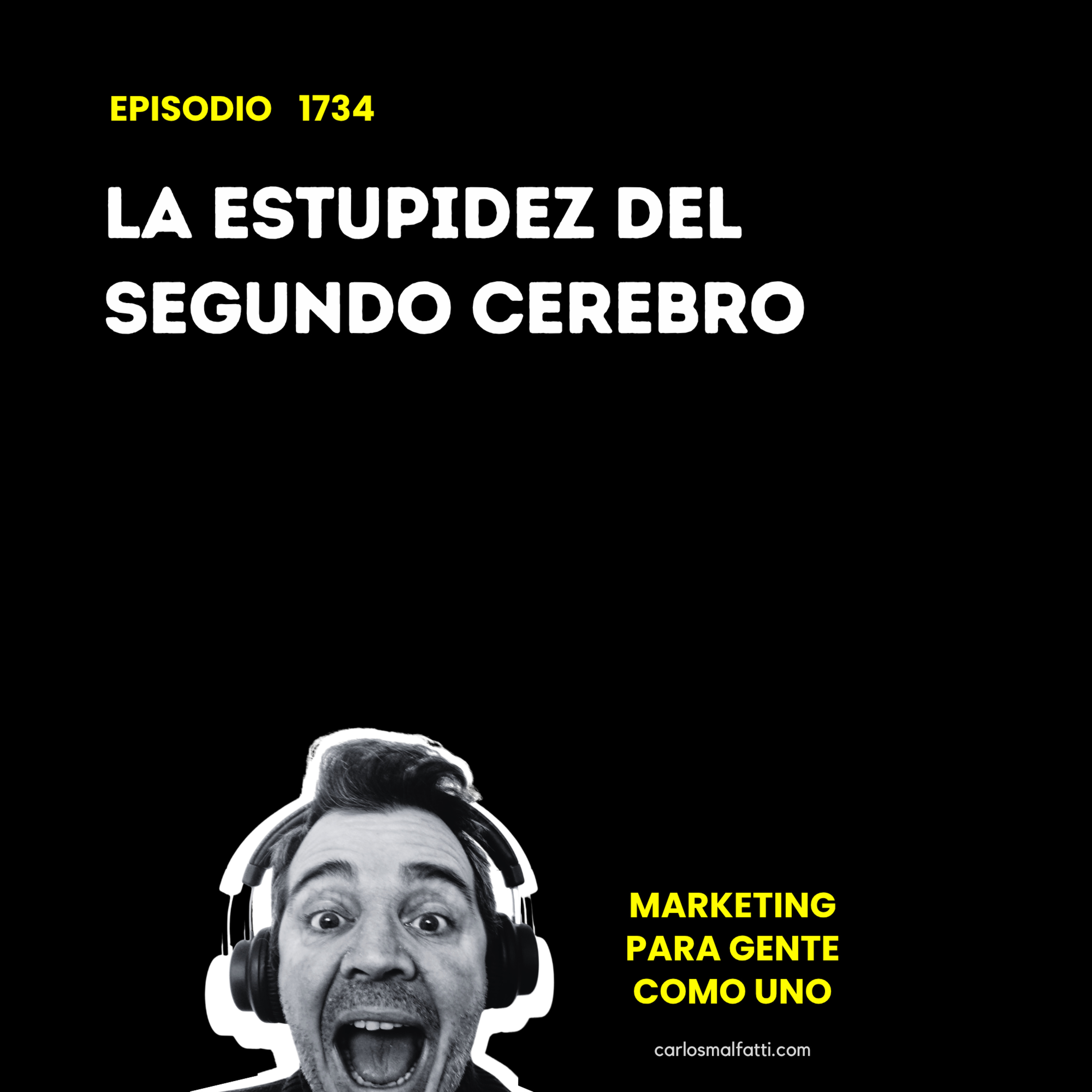 1734 La estupidez del segundo cerebro. episode artwork
