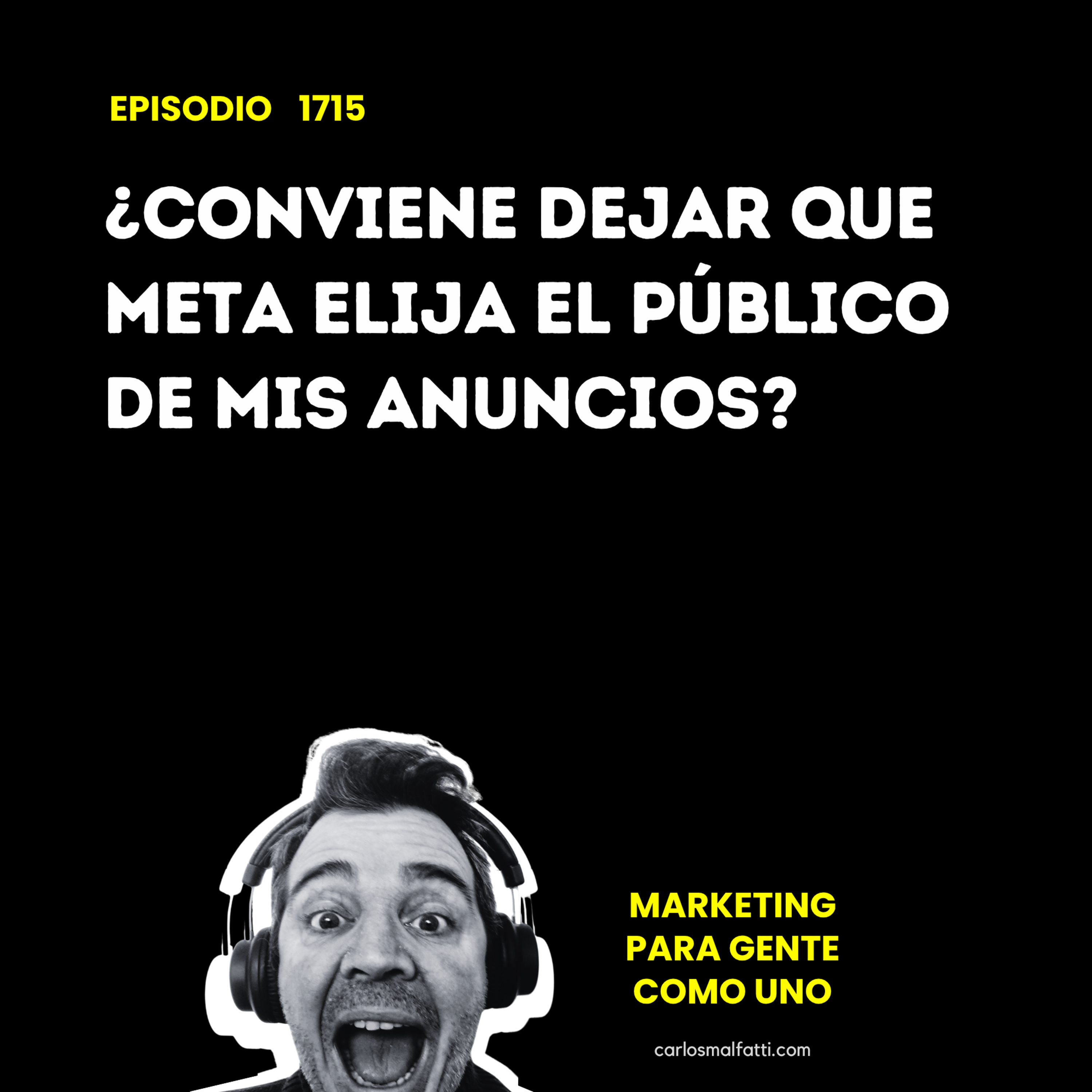1715 ¿Conviene dejar que Meta elija el público de mis anuncios? episode artwork