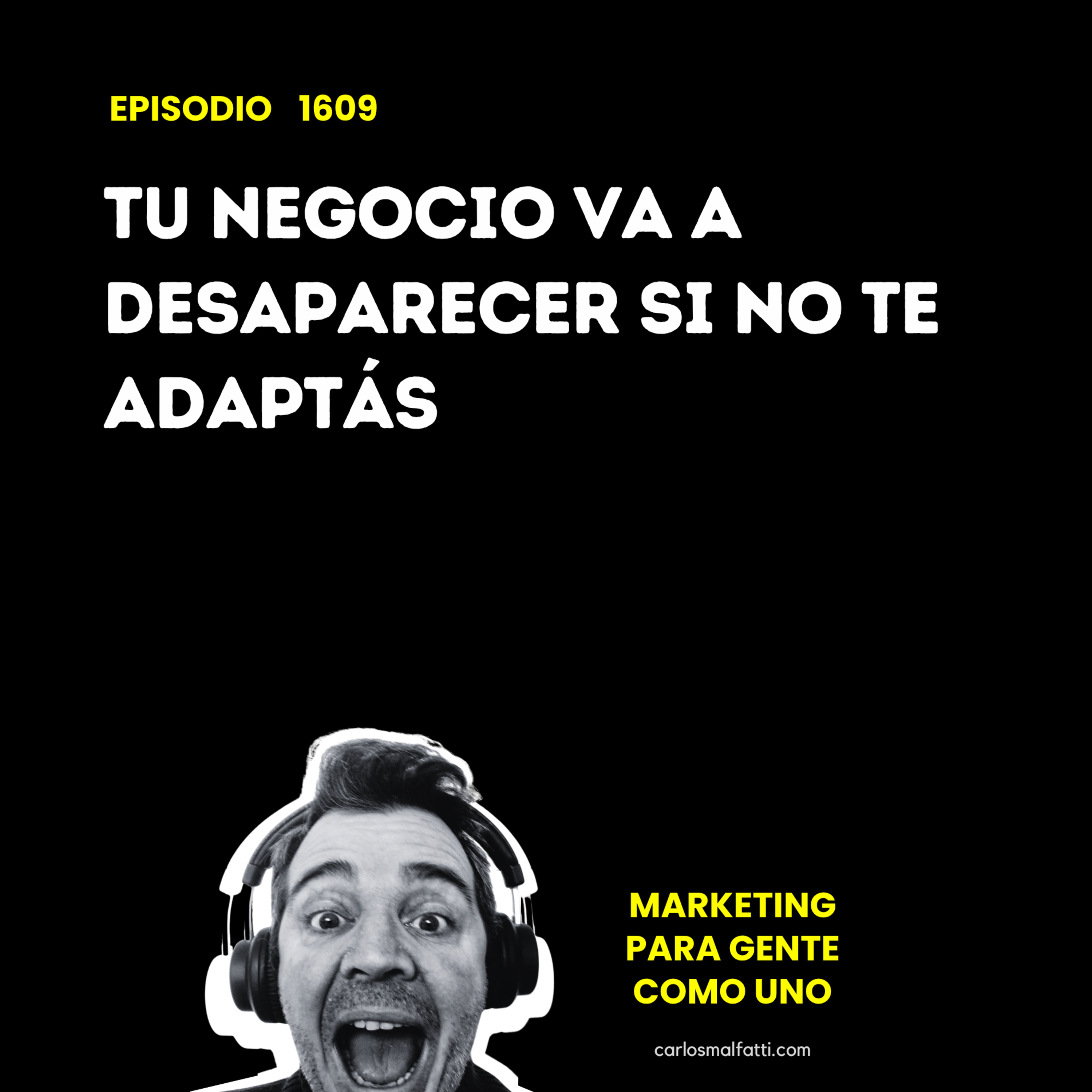 1609 Tu negocio va a desaparecer si no te adaptás. episode artwork