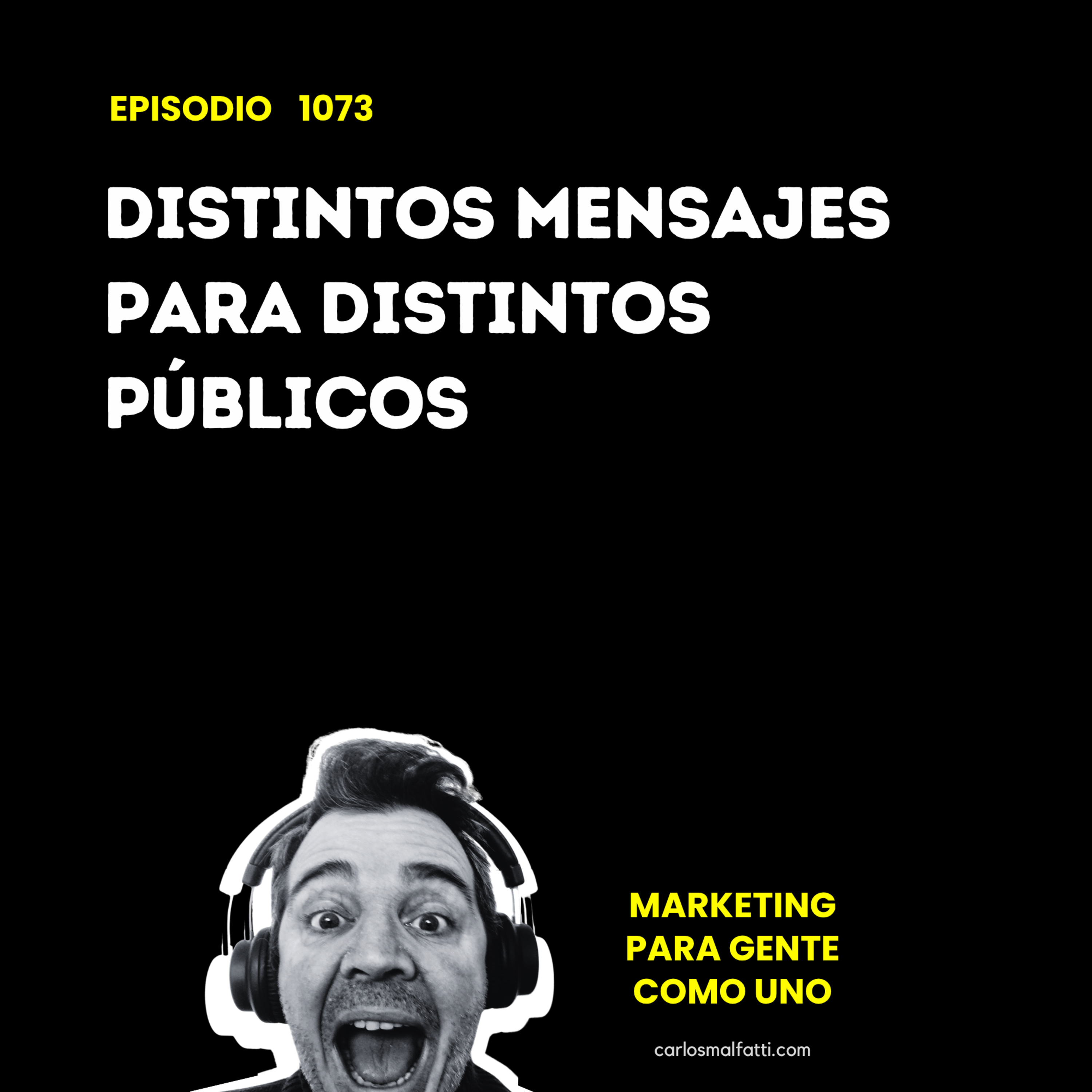 1073 Distintos mensajes para distintos públicos. episode artwork