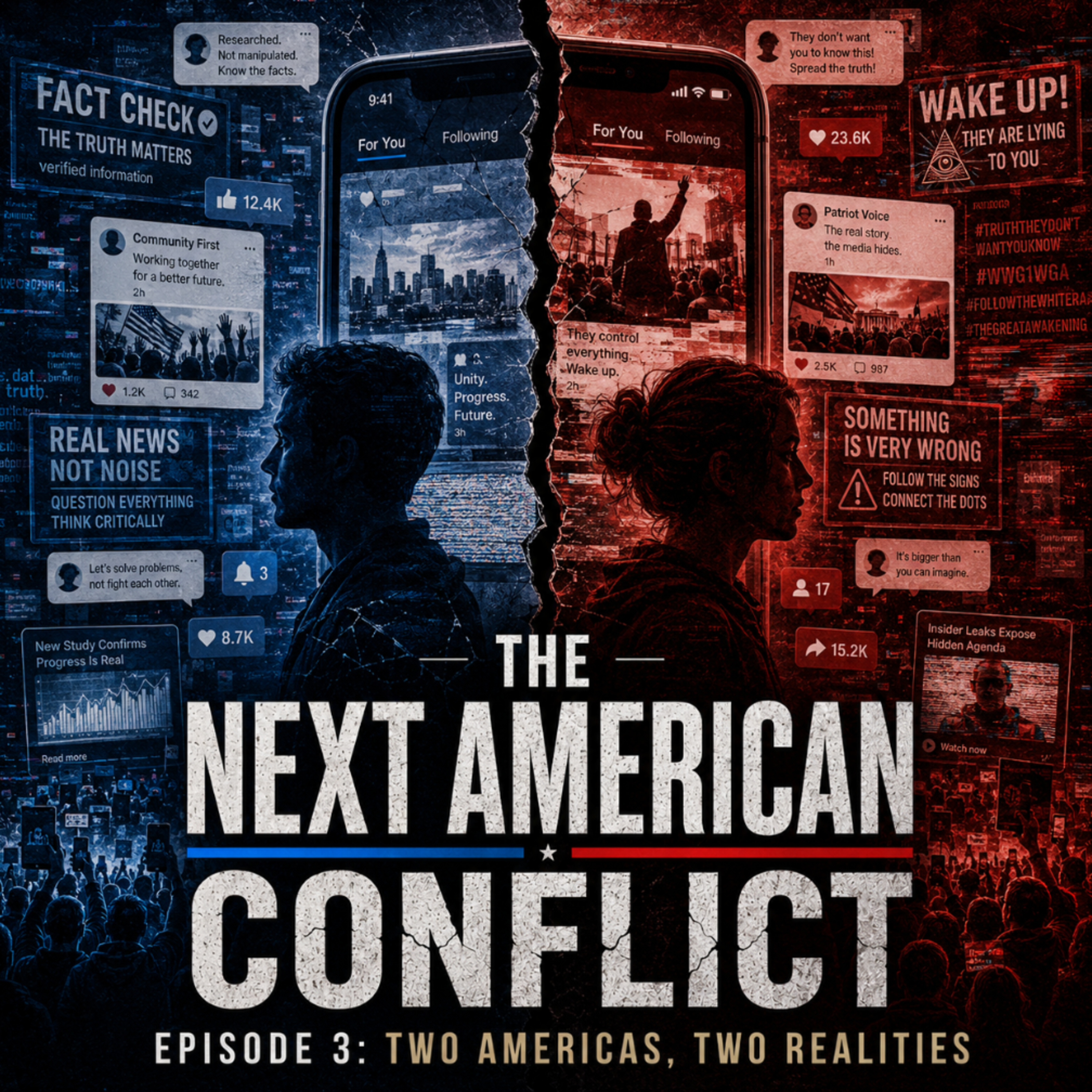 The Next American Conflict - Episode 3: Two Americas, Two Realities episode artwork