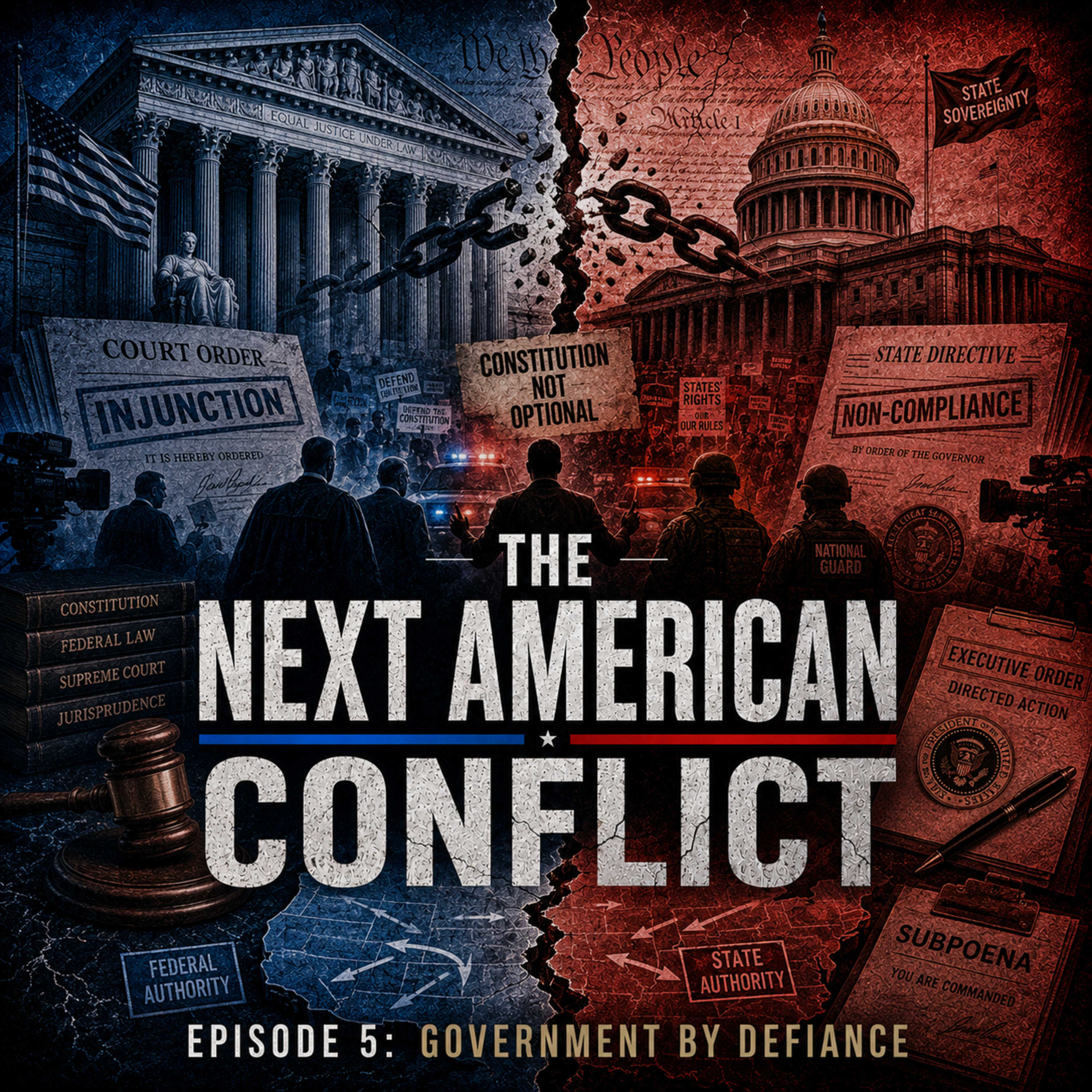 The Next American Conflict - Episode 5: Government by Defiance "When Authority Collides" episode artwork